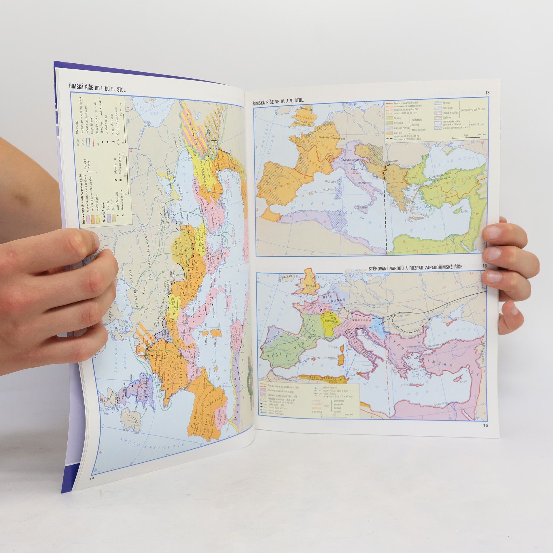 Various authors Atlas světových dějin. 1. díl, Pravěk - středověk