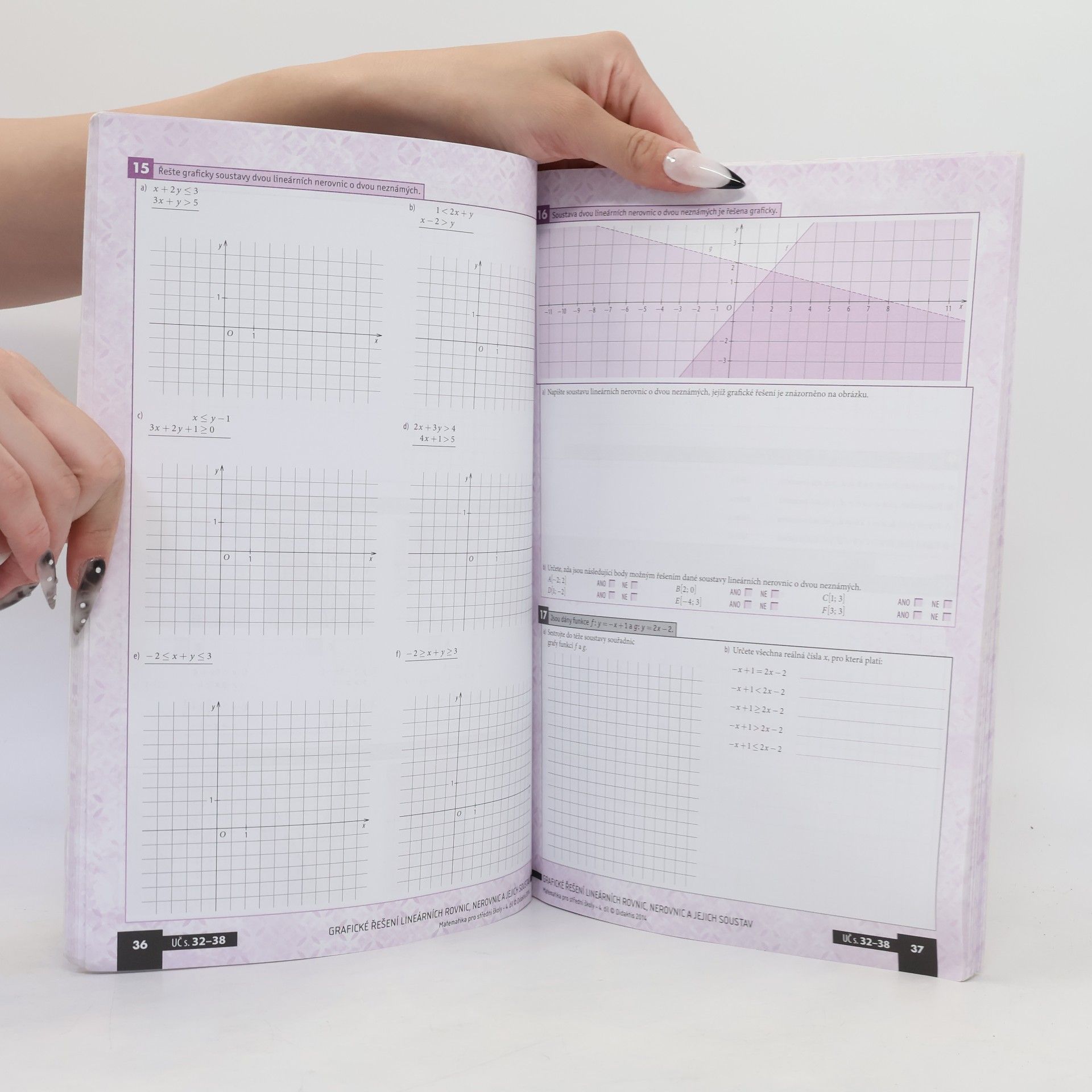 Magda Králová Matematika pro střední školy. 4. díl, Funkce I. Pracovní sešit