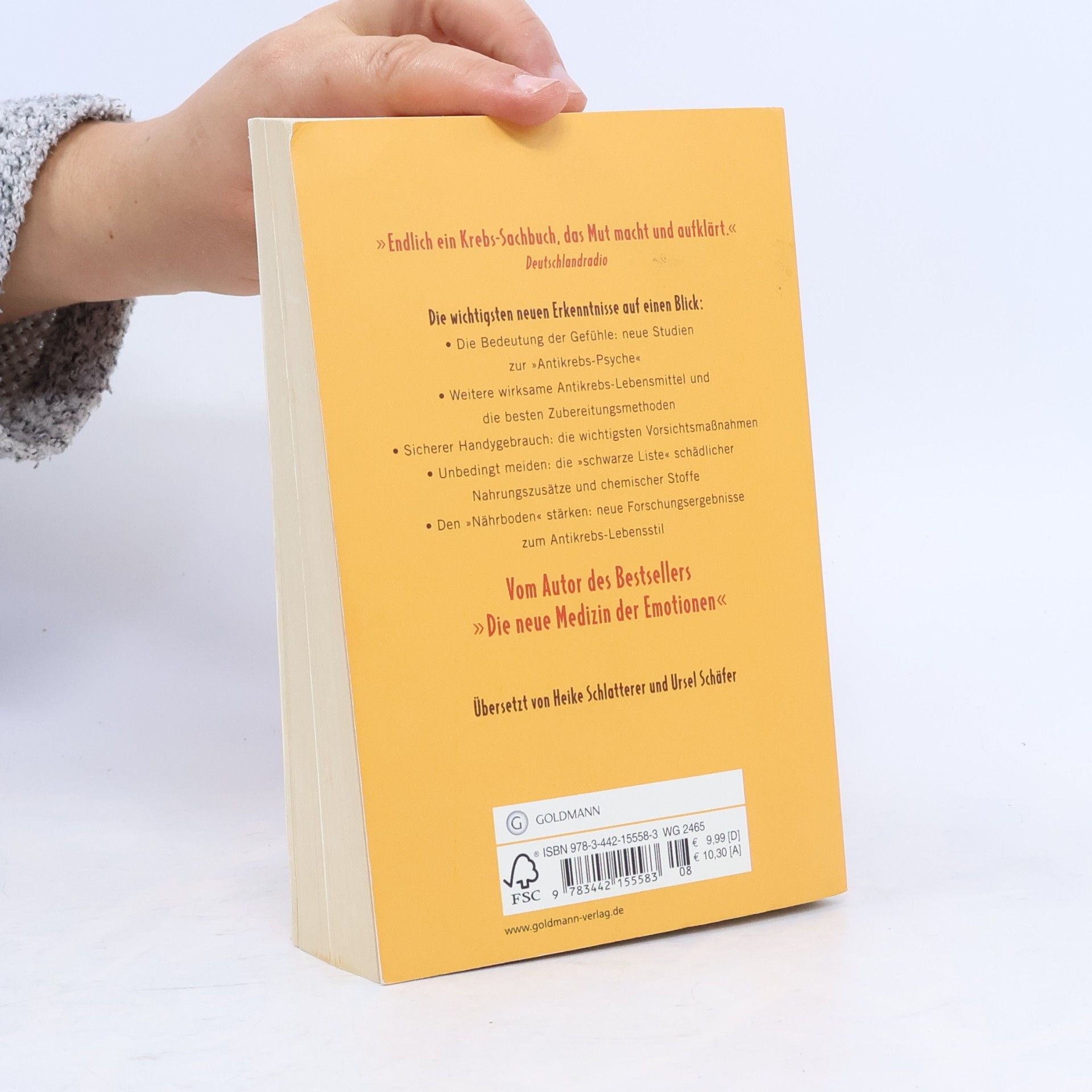 David Servan Schreiber Das Antikrebs-Buch