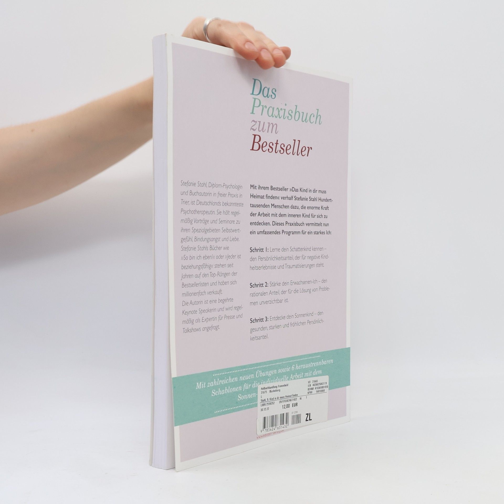 Stefanie Stahl Das Kind in dir muss Heimat finden - das Arbeitsbuch