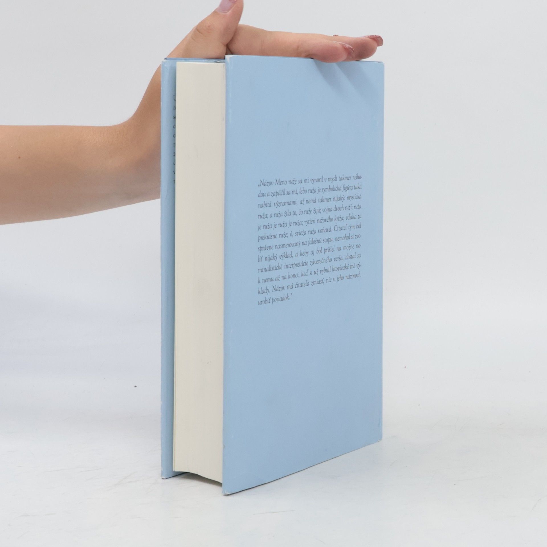 Umberto Eco Meno ruže