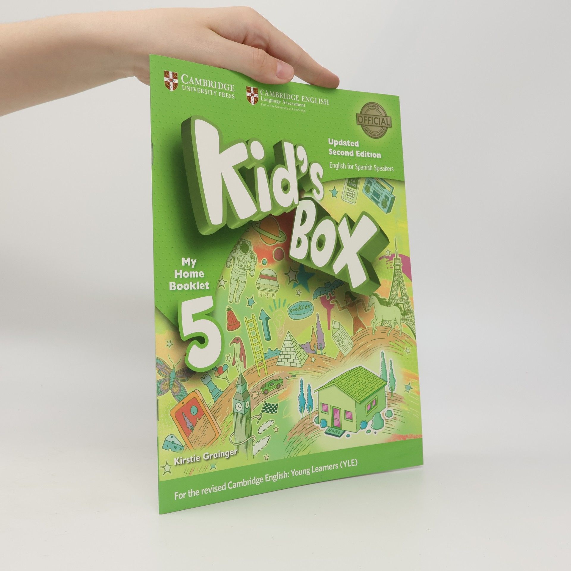 Kirstie Grainger Kid's Box Level 5 Activity Book With CD ROM And My Home Booklet Updated English For Spanish Speakers