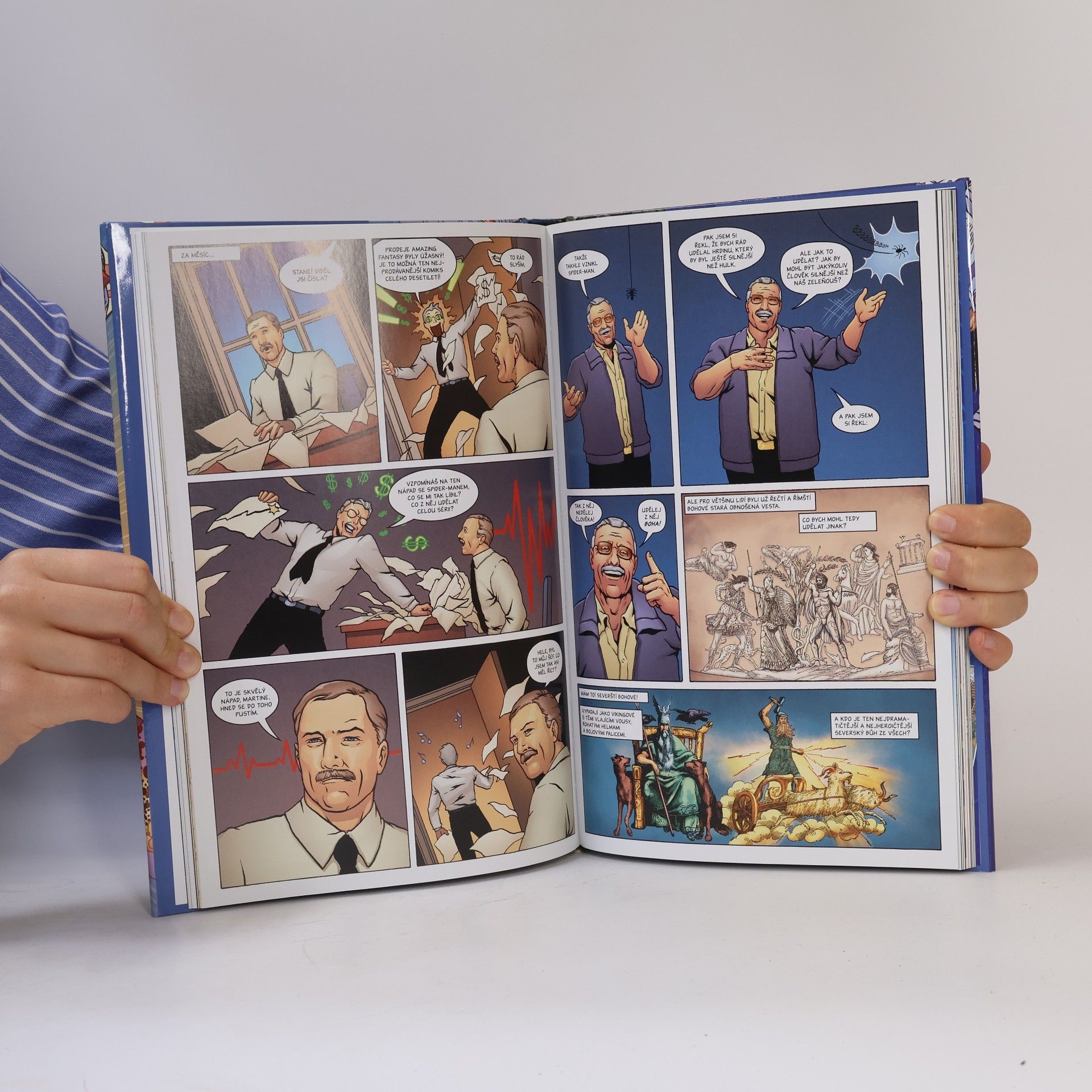 Petr David Úžasný, fantastický, neuvěřitelný Stan Lee