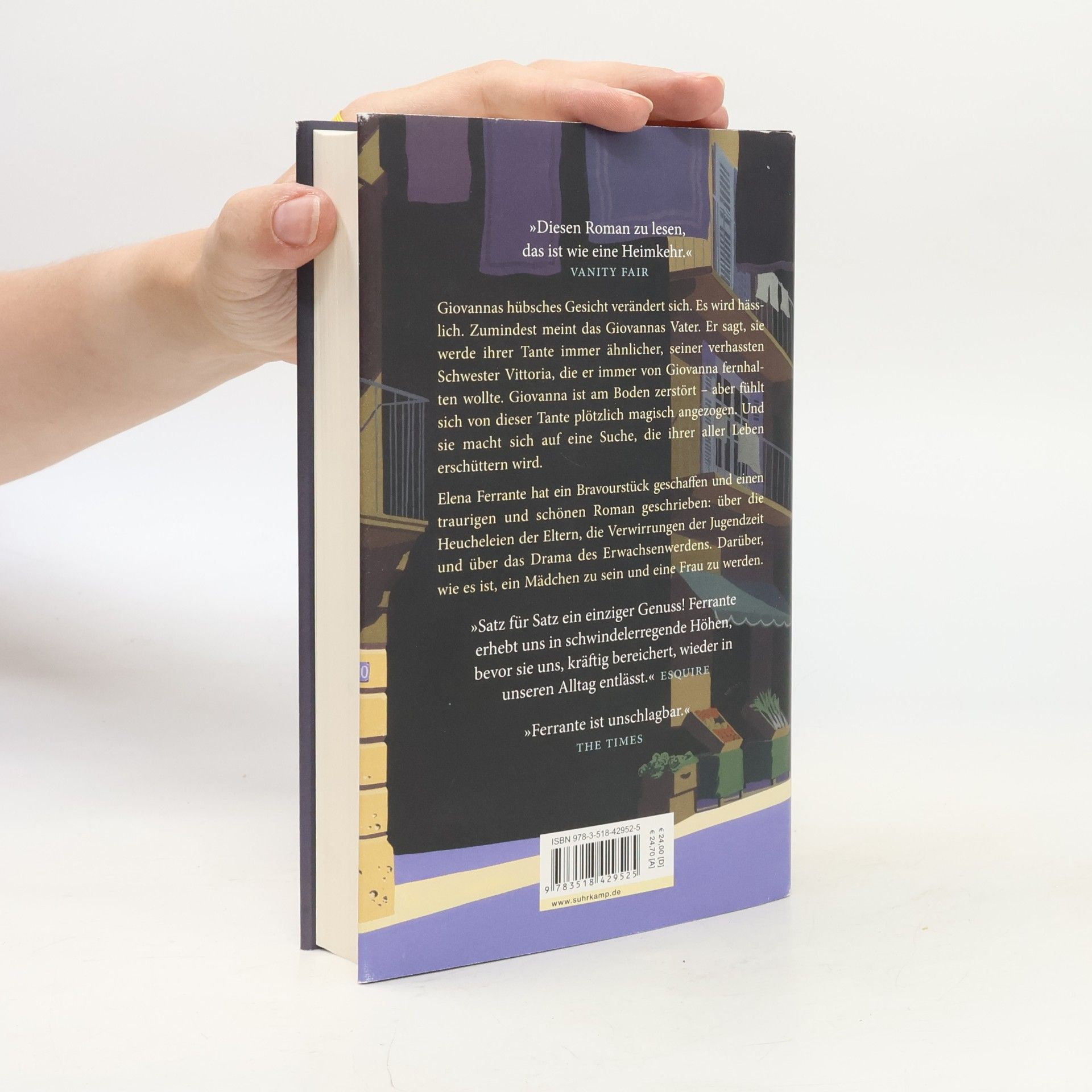 Elena Ferrante Das lügenhafte Leben der Erwachsenen