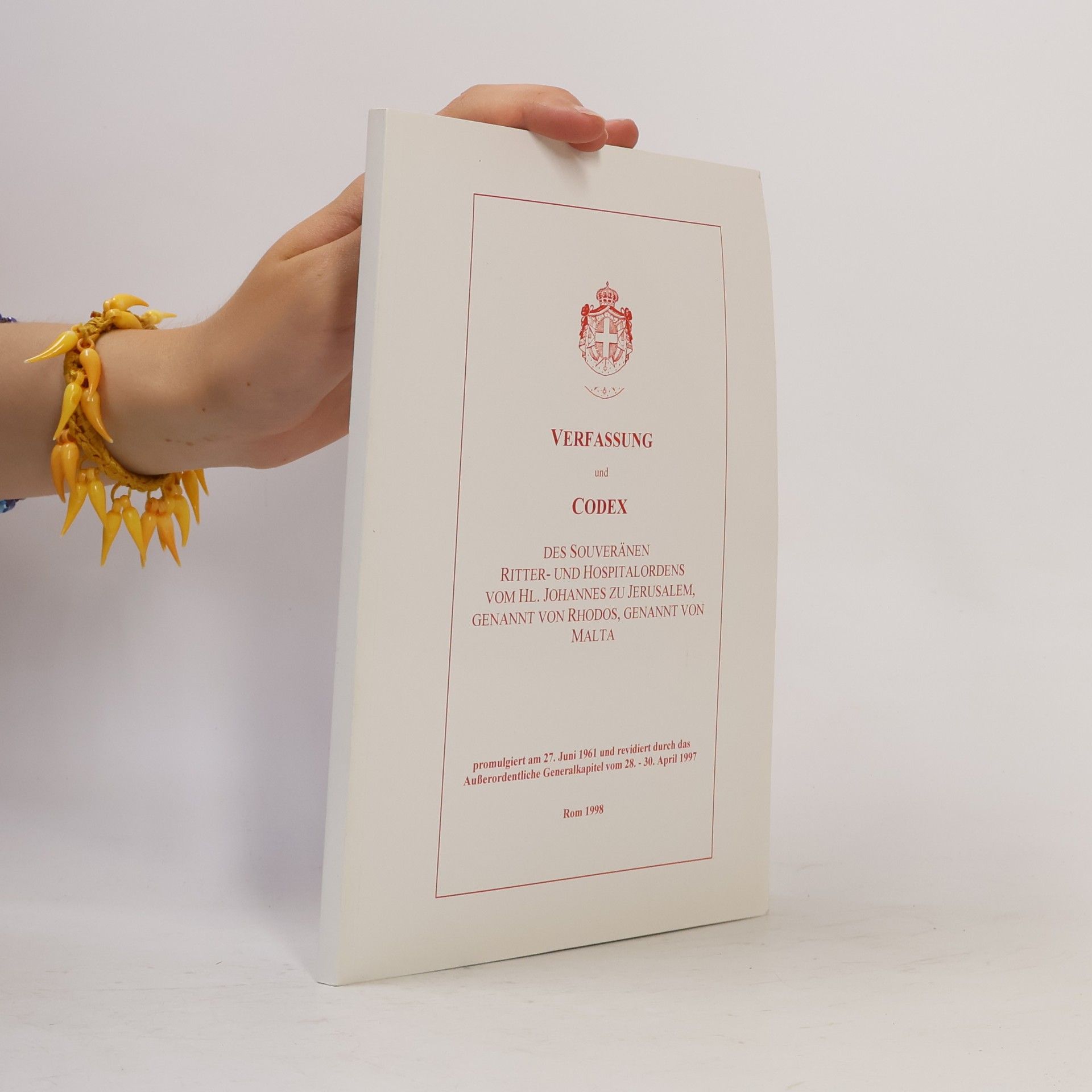 Various authors Verfassung und Codex