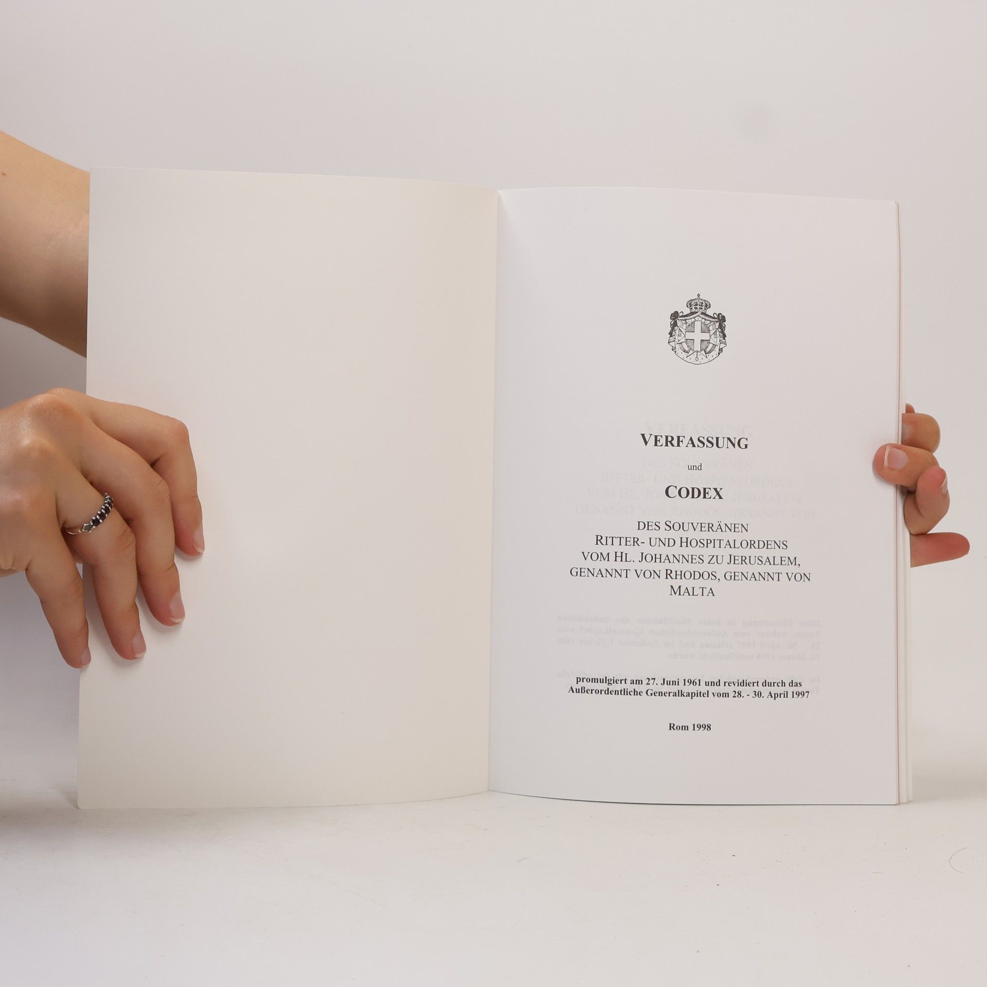 Various authors Verfassung und Codex