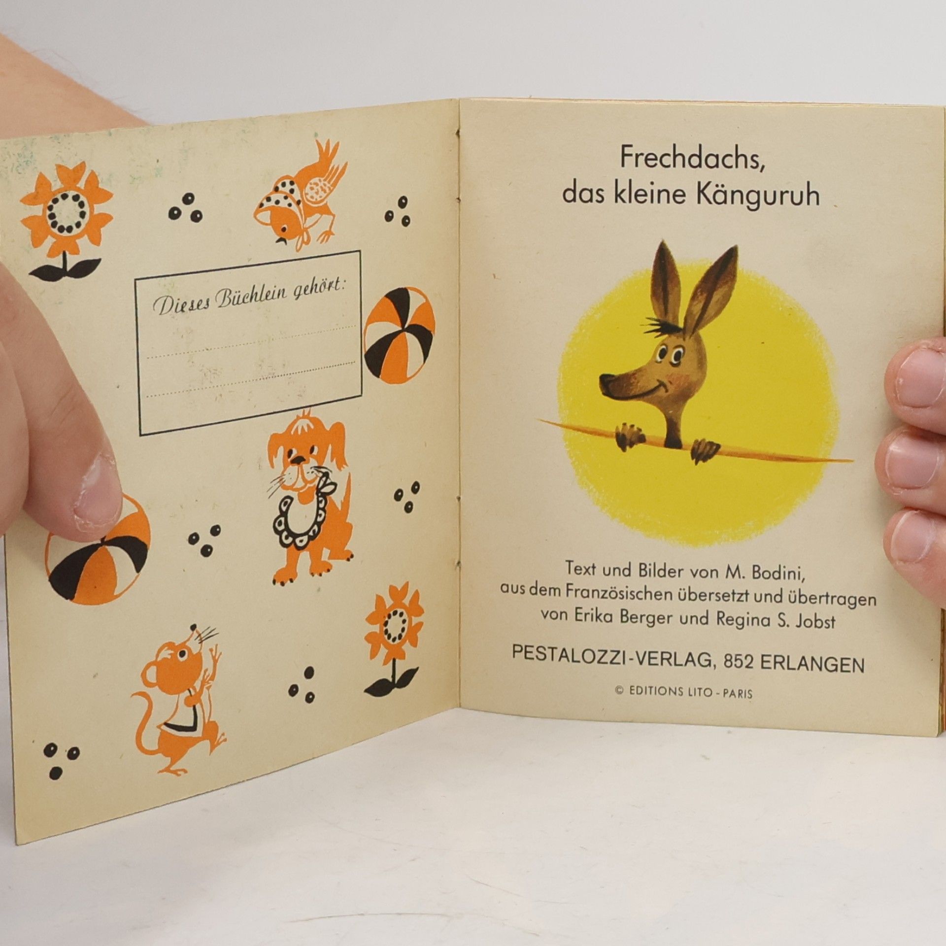Various authors Frechdachs, das kleine Känguruh