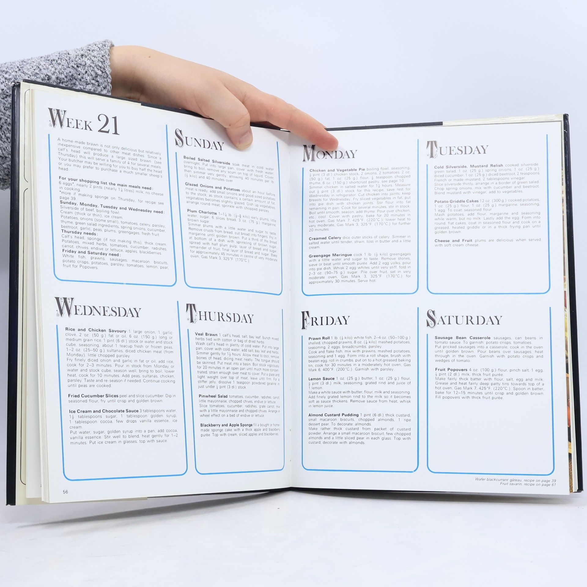 Marguerite Patten 'Woman's Own' 365 Menu Cookbook