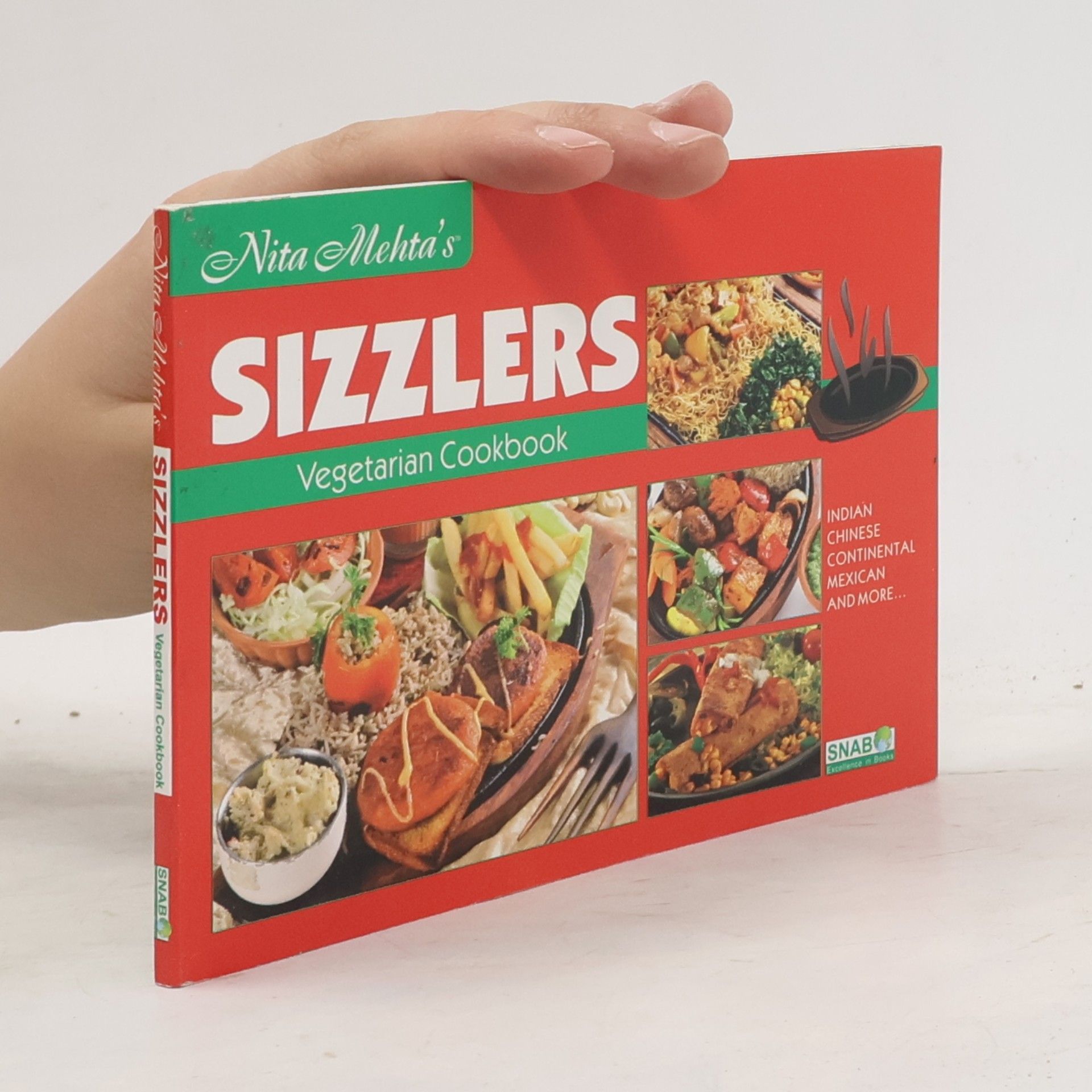 Nita Mehta Sizzlers Vegetarian Cookbook