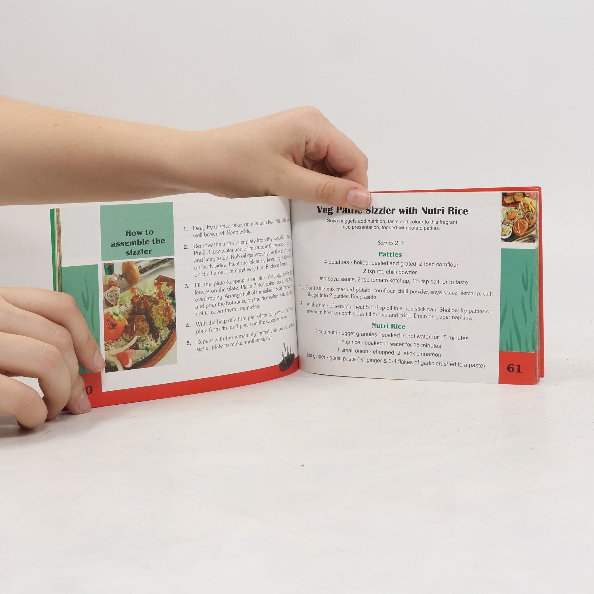 Nita Mehta Sizzlers Vegetarian Cookbook