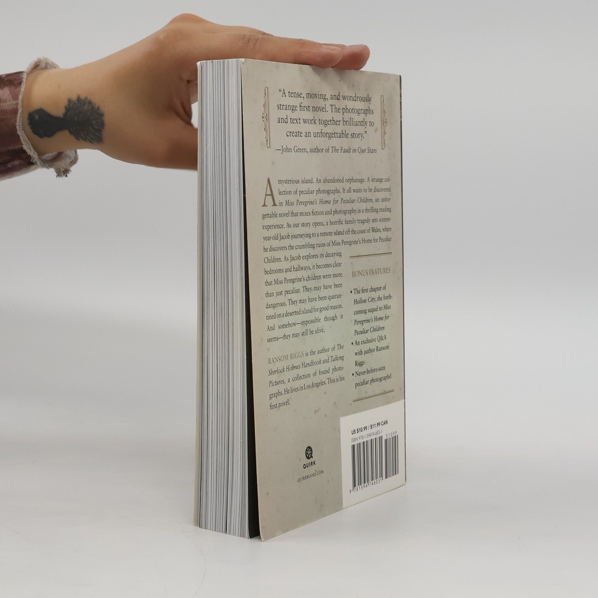 Ransom Riggs Miss Peregrine's Home for Peculiar Children