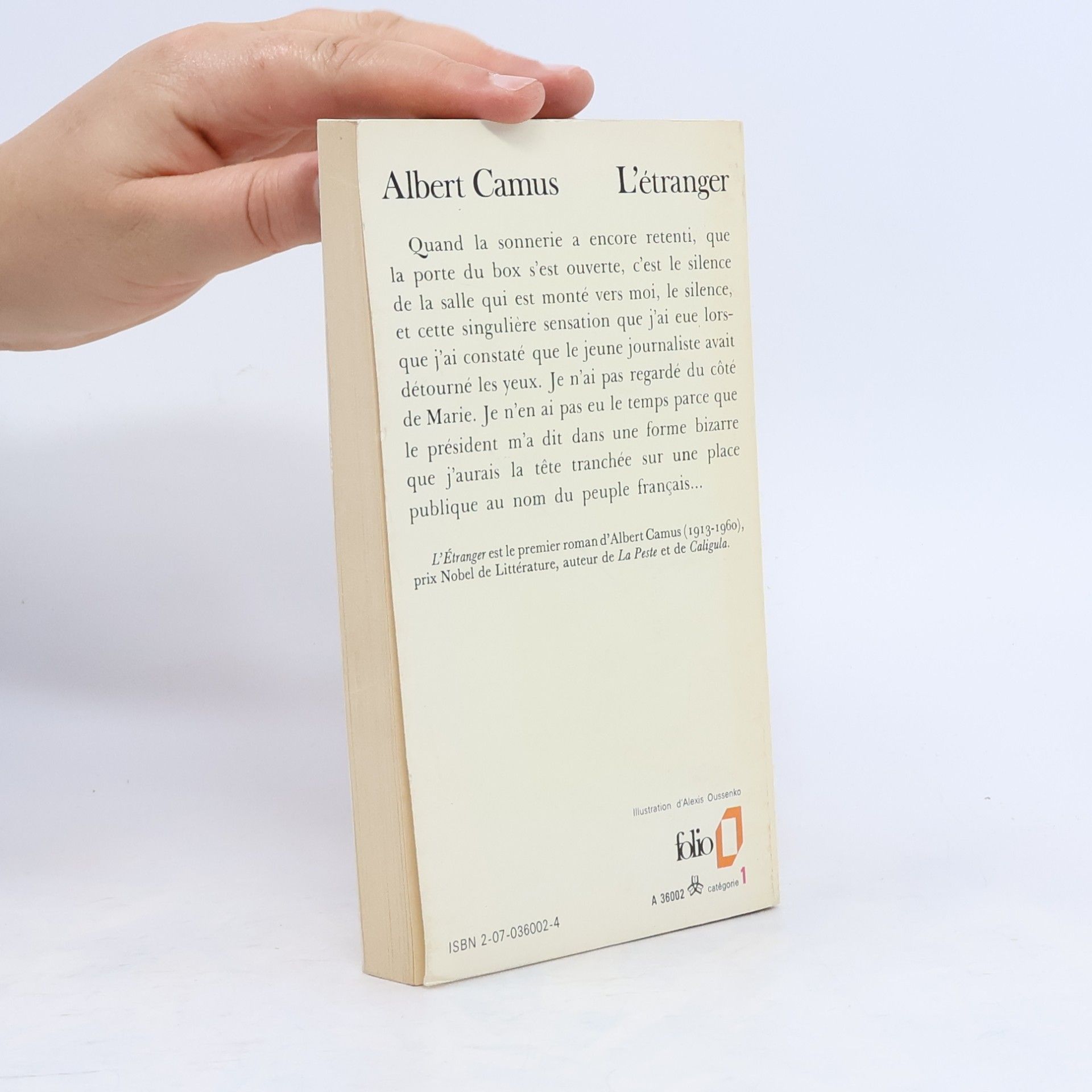 Albert Camus L'étranger