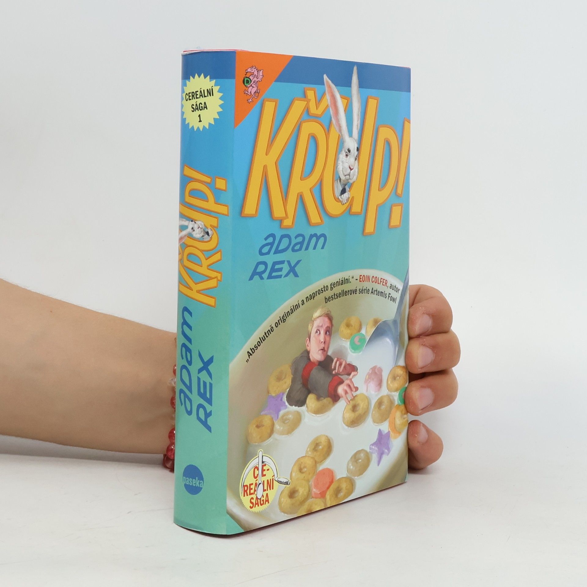 Adam Rex Křup! : první kniha cereální trilogie
