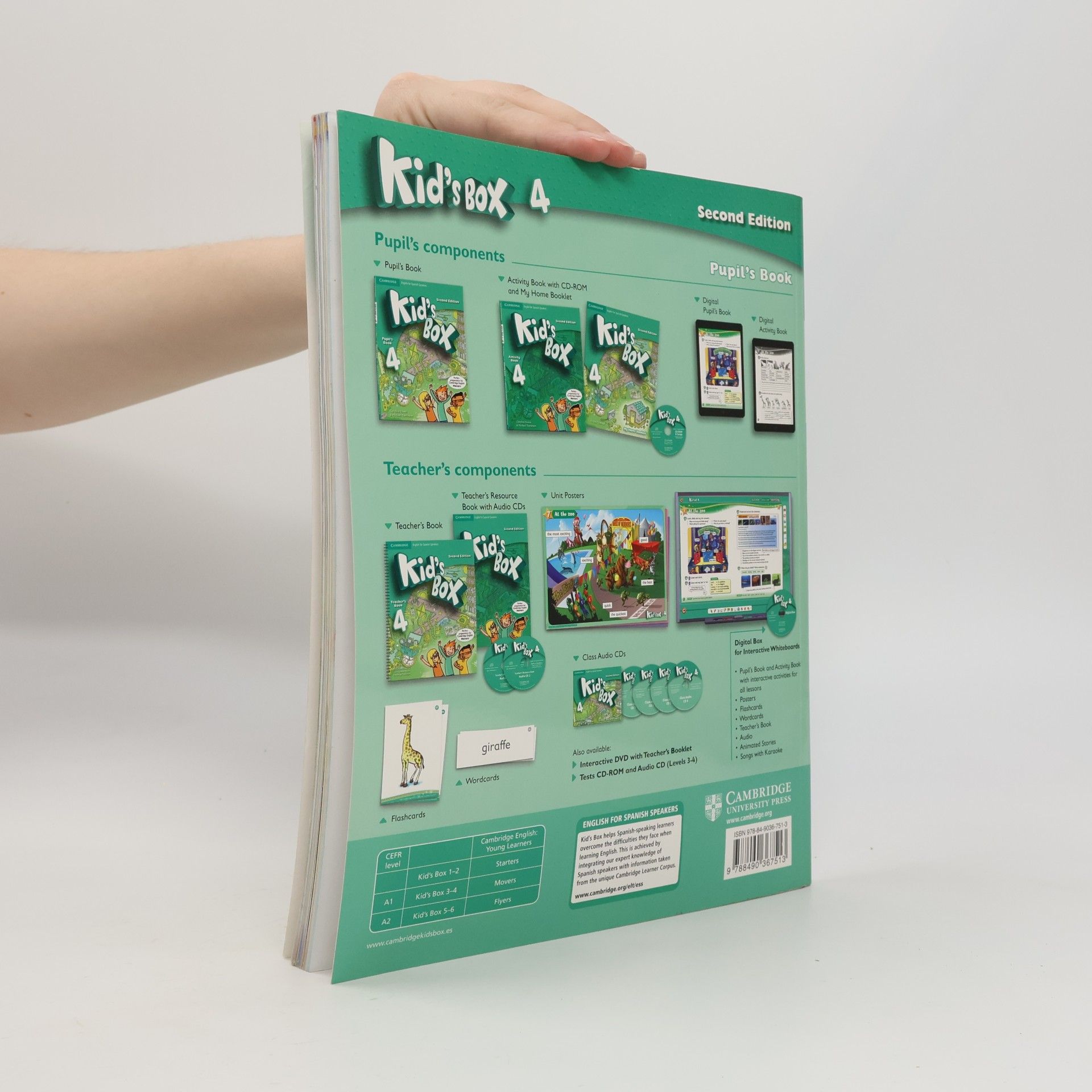 Caroline Nixon Kid's Box Level 4 Pupil's Book English for Spanish Speakers