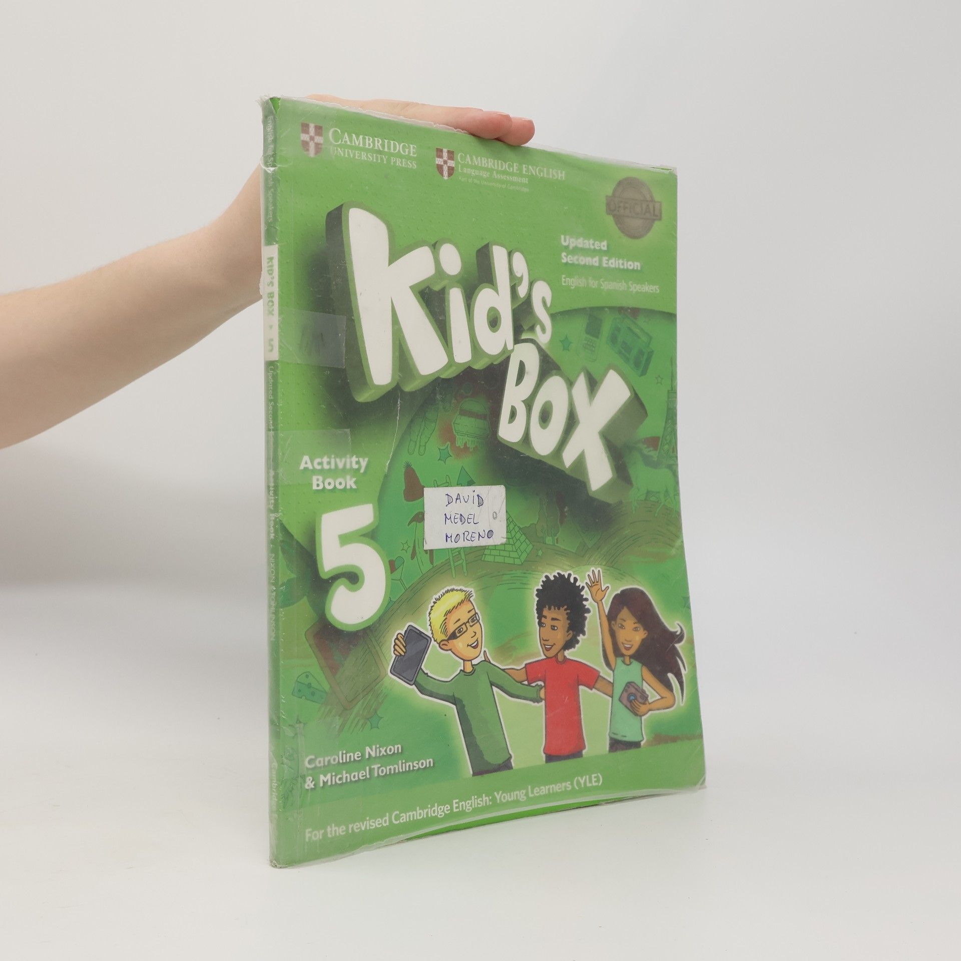 Kirstie Grainger Kid's Box Level 5 Activity Book With CD ROM And My Home Booklet Updated English For Spanish Speakers