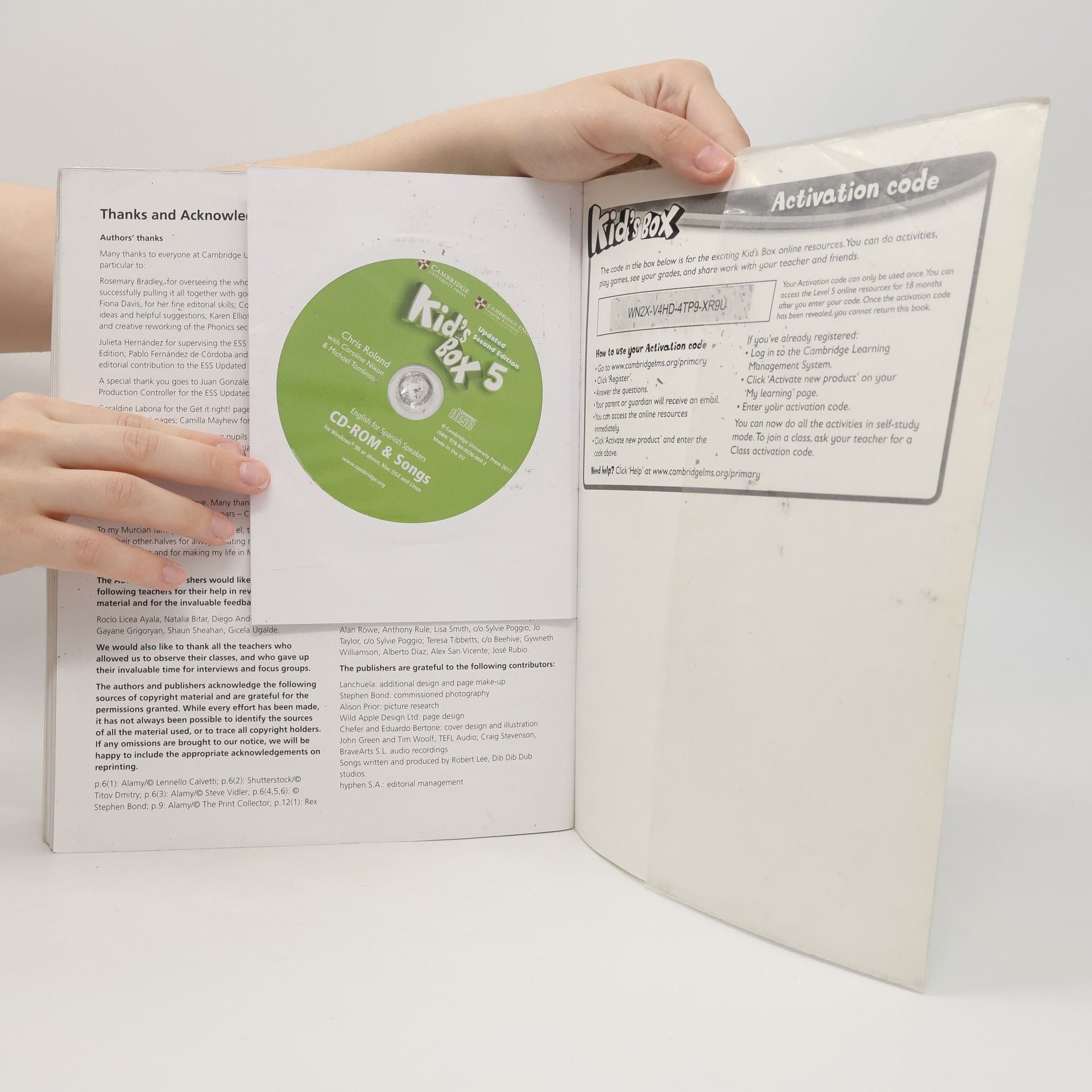 Caroline Nixon Kid's Box Level 5 Activity Book With CD ROM And My Home Booklet Updated English For Spanish Speakers