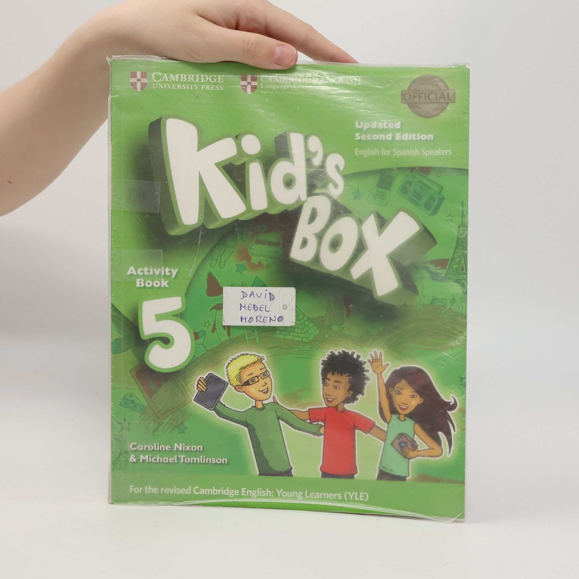 Caroline Nixon Kid's Box Level 5 Activity Book With CD ROM And My Home Booklet Updated English For Spanish Speakers
