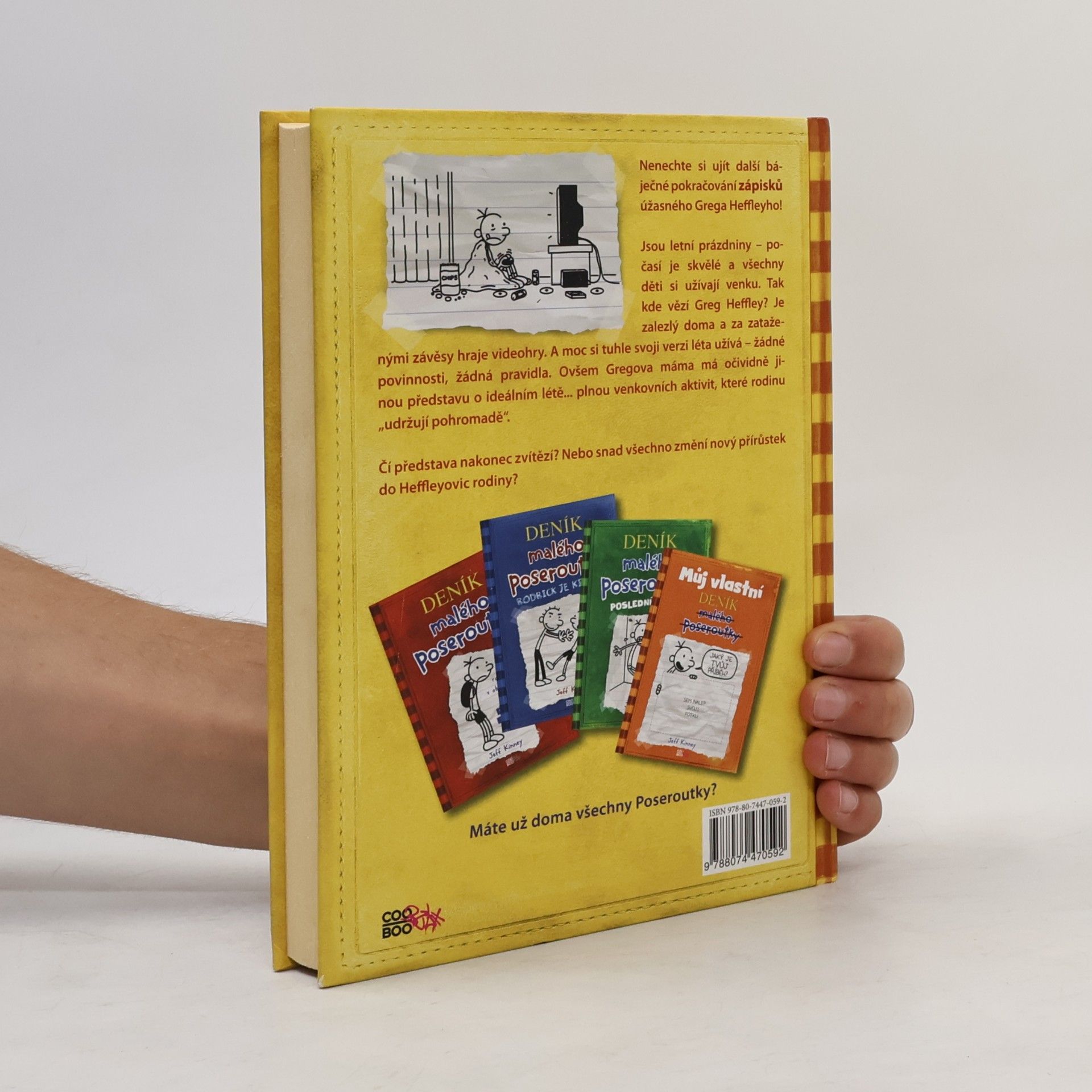 Jeff Kinney Deník malého poseroutky 4. Psí život