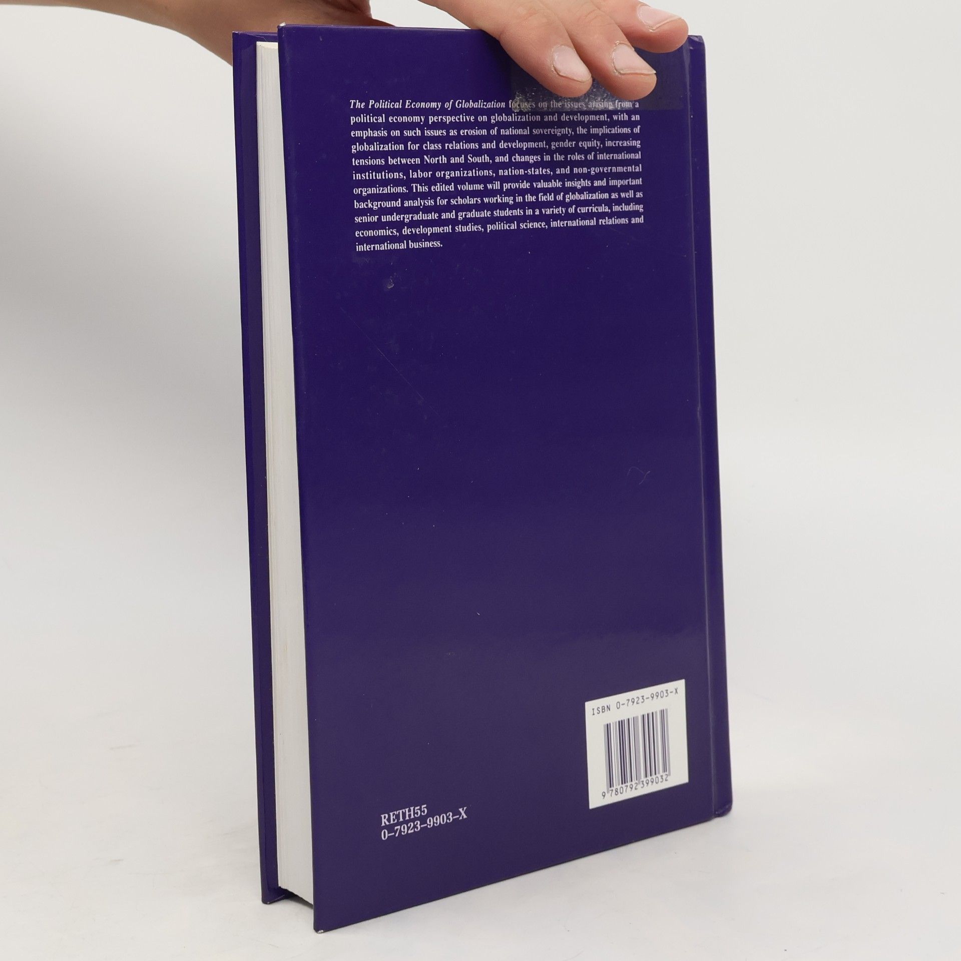 Satya Dev Gupta The Political Economy of Globalization