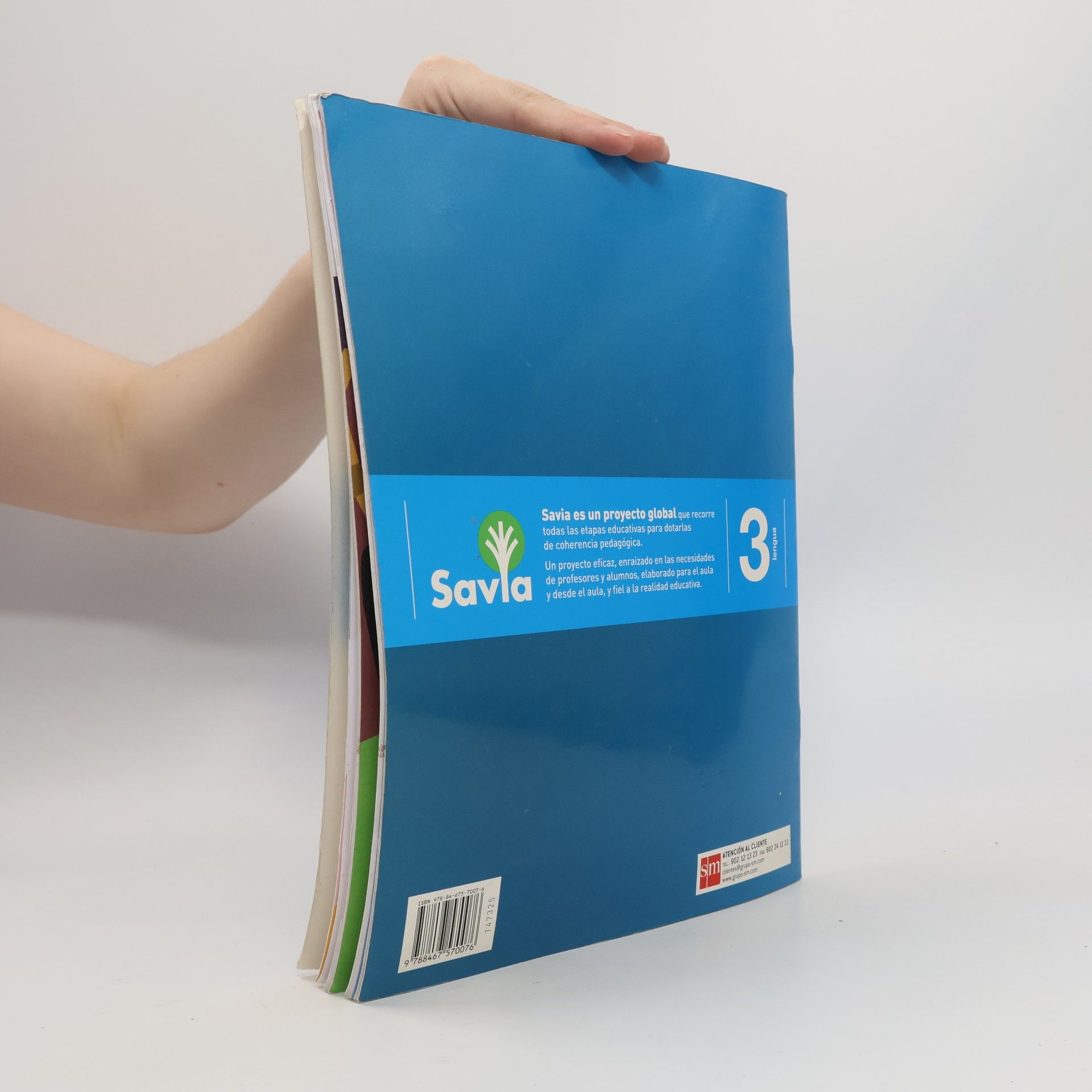 Esther Echevarría Soriano Savia, lengua, 3 Educación Primaria. 1 trimestre. Cuaderno