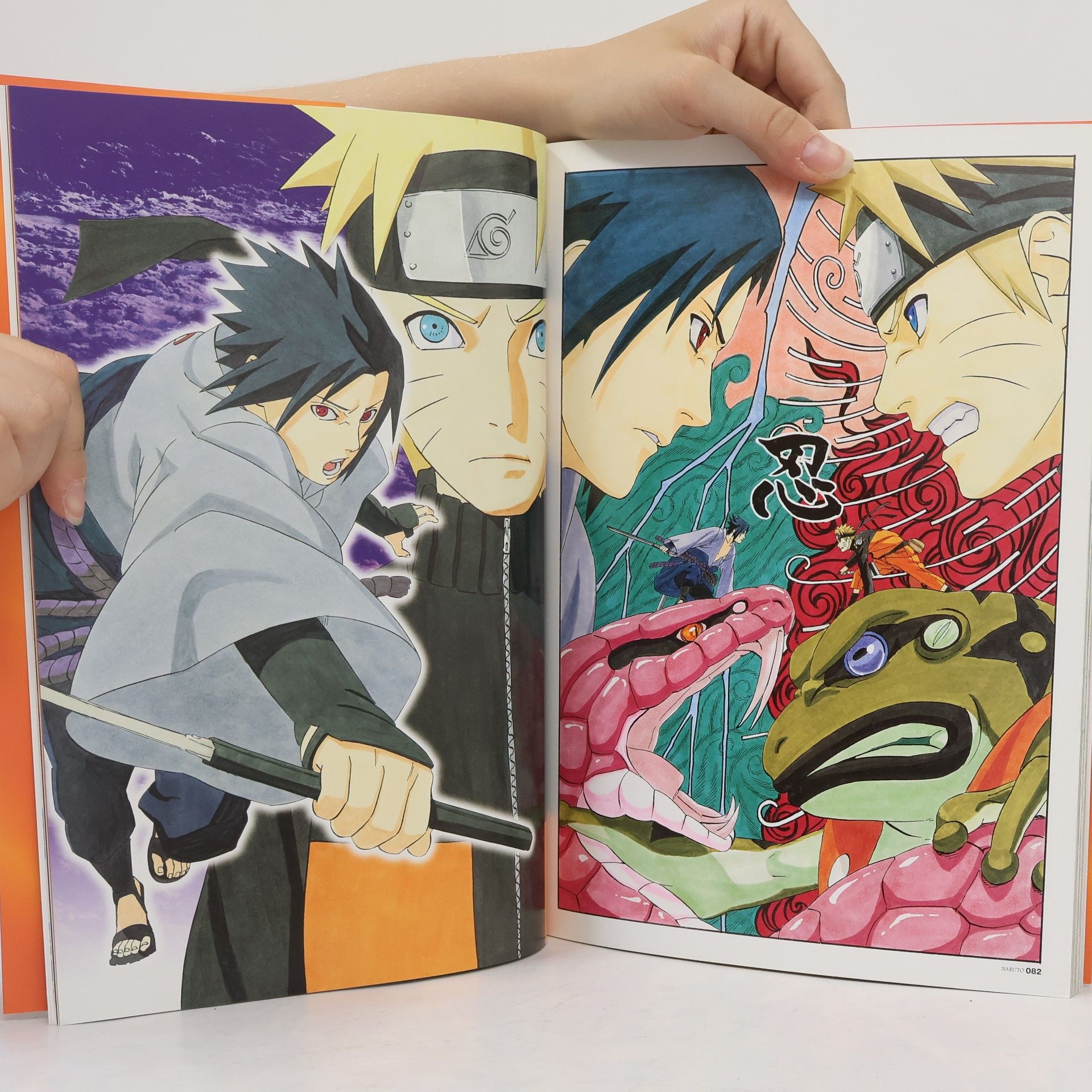 Masashi Kishimoto Naruto Illustration Book