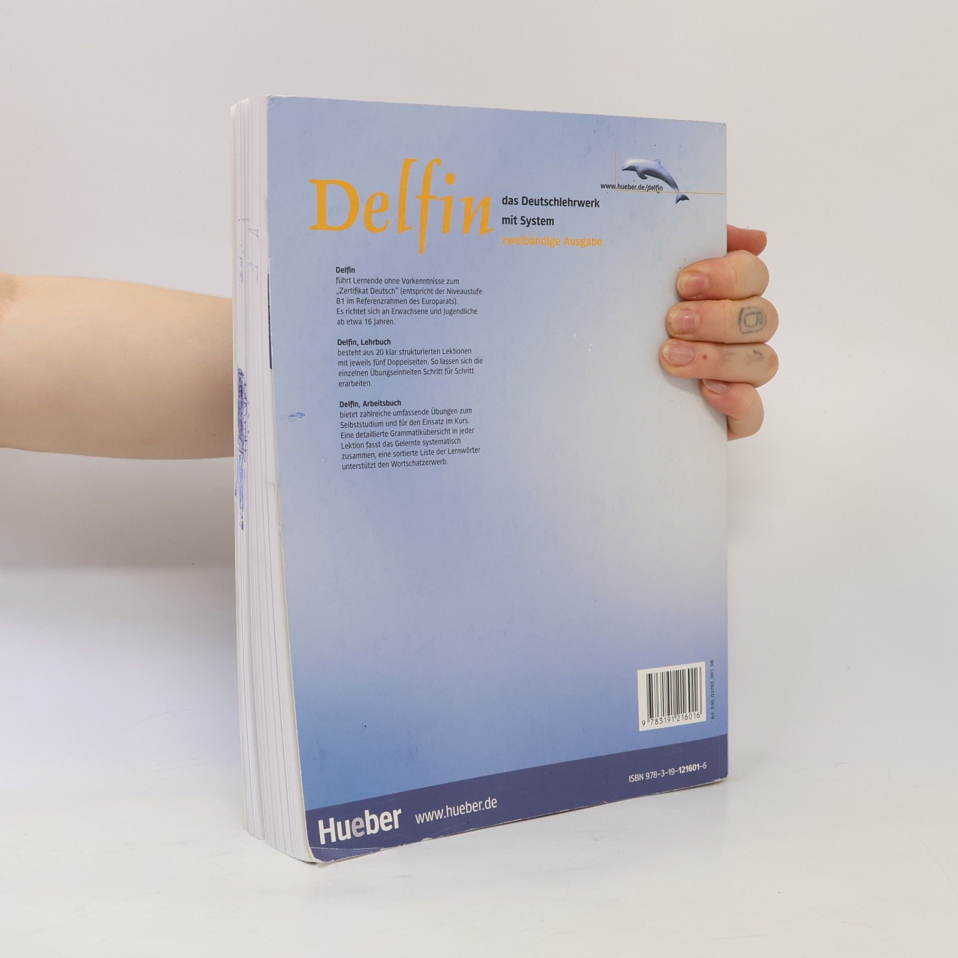Hartmut Aufderstrasse Delfin : Lehrwerk für Deutsch als Fremdsprache : Arbeitsbuch. Teil 2, Lektionen 11-20