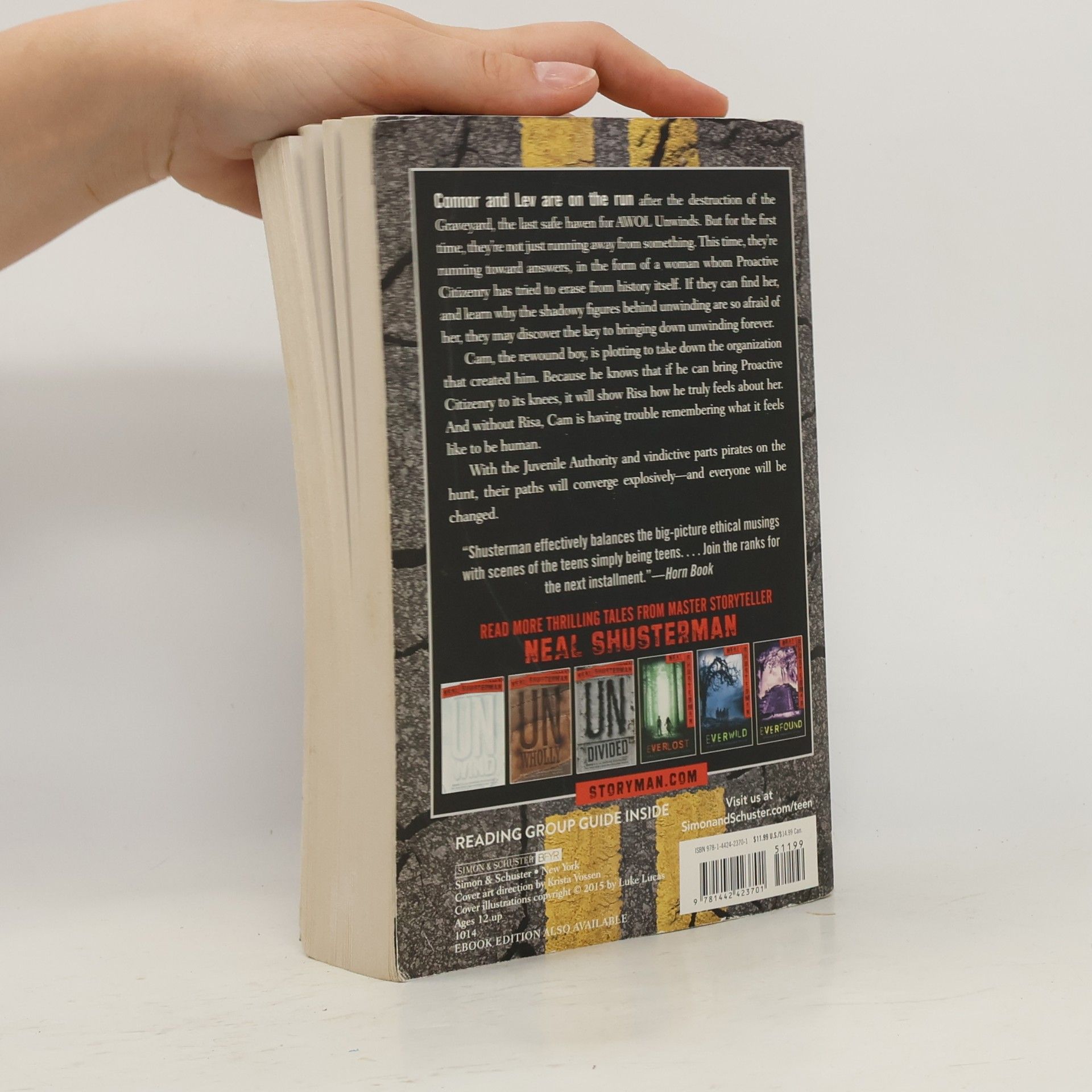 Neal Shusterman UnSouled