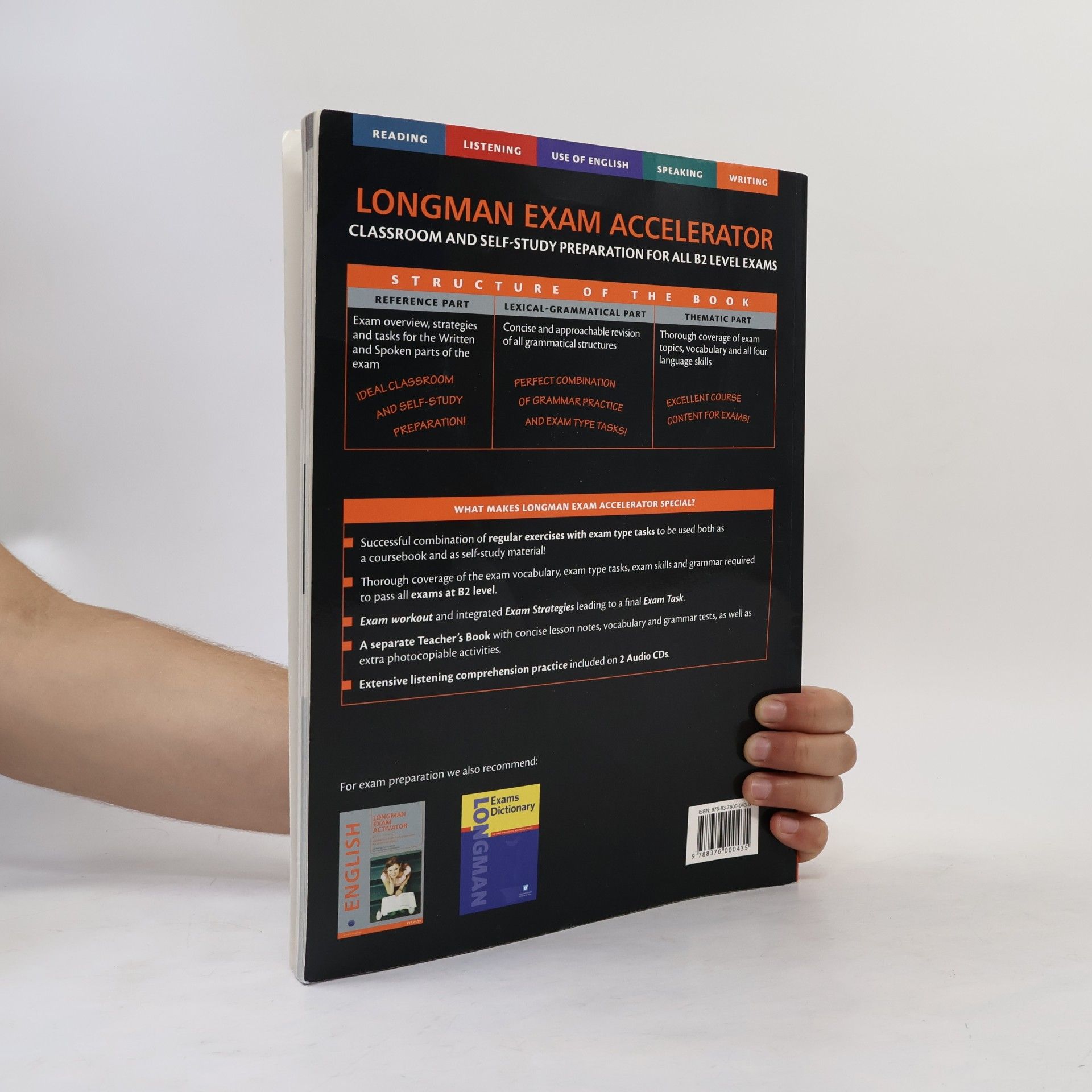 Bob Hastings Longman exam accelerator: classroom and self-study preparation for all B2 level exams