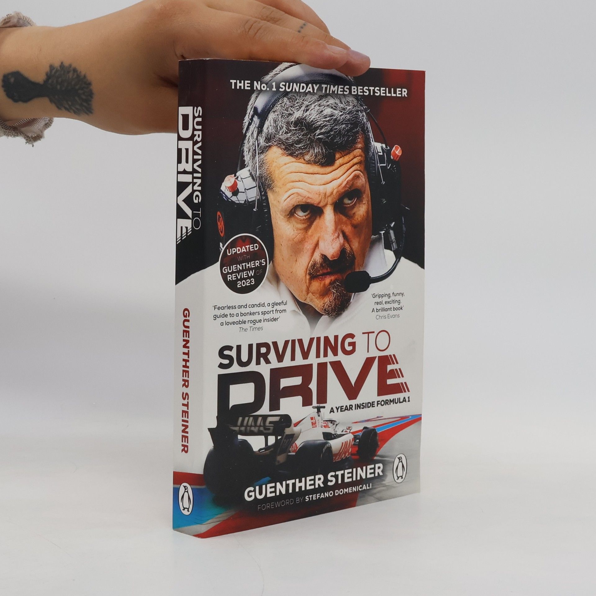 Guenther Steiner Surviving to Drive