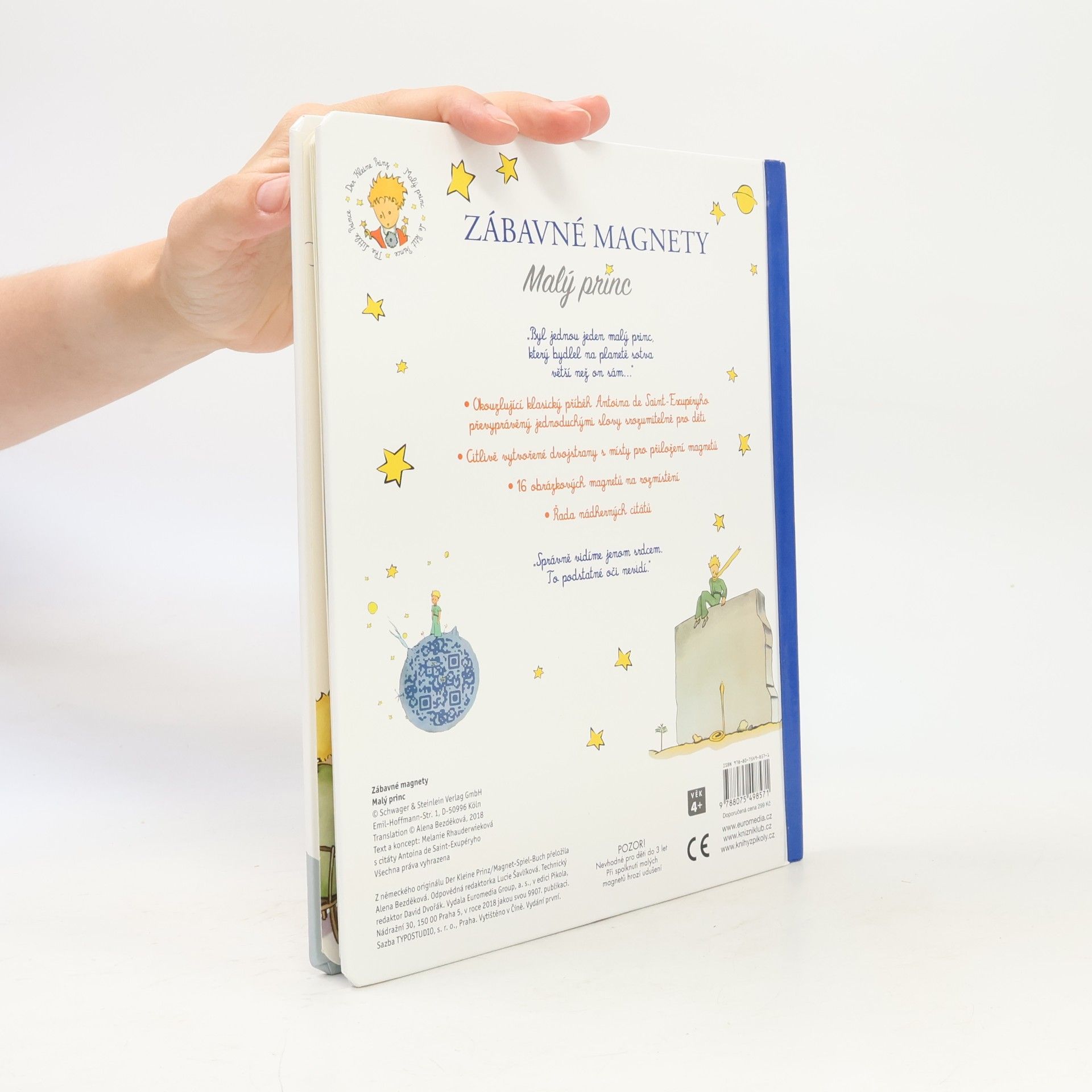 Melanie Rhauderwiek Malý princ - Zábavné magnety