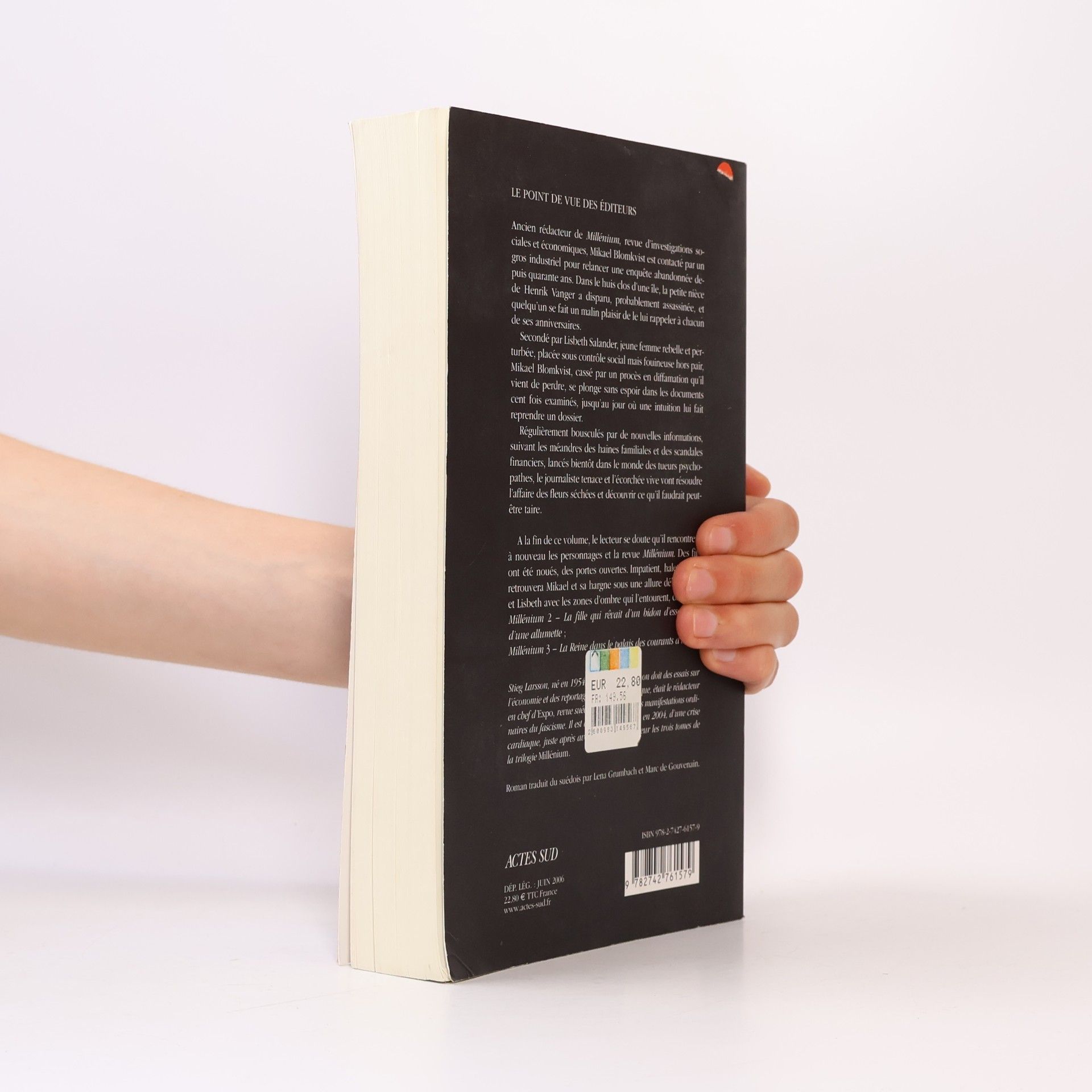 Stieg Larsson Les hommes qui n'aimaient pas les femmes