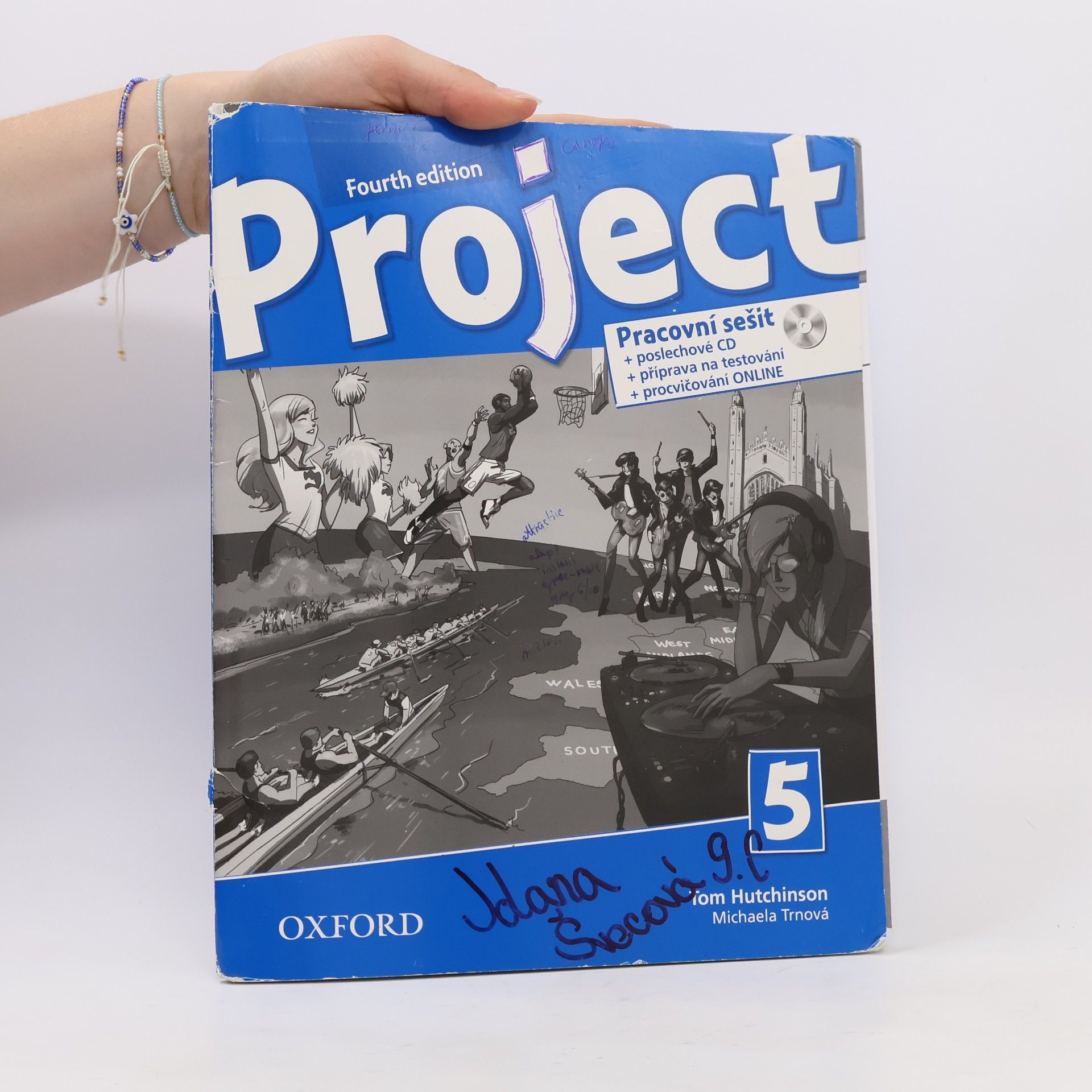 Tom Hutchinson Project 5, pracovní sešit