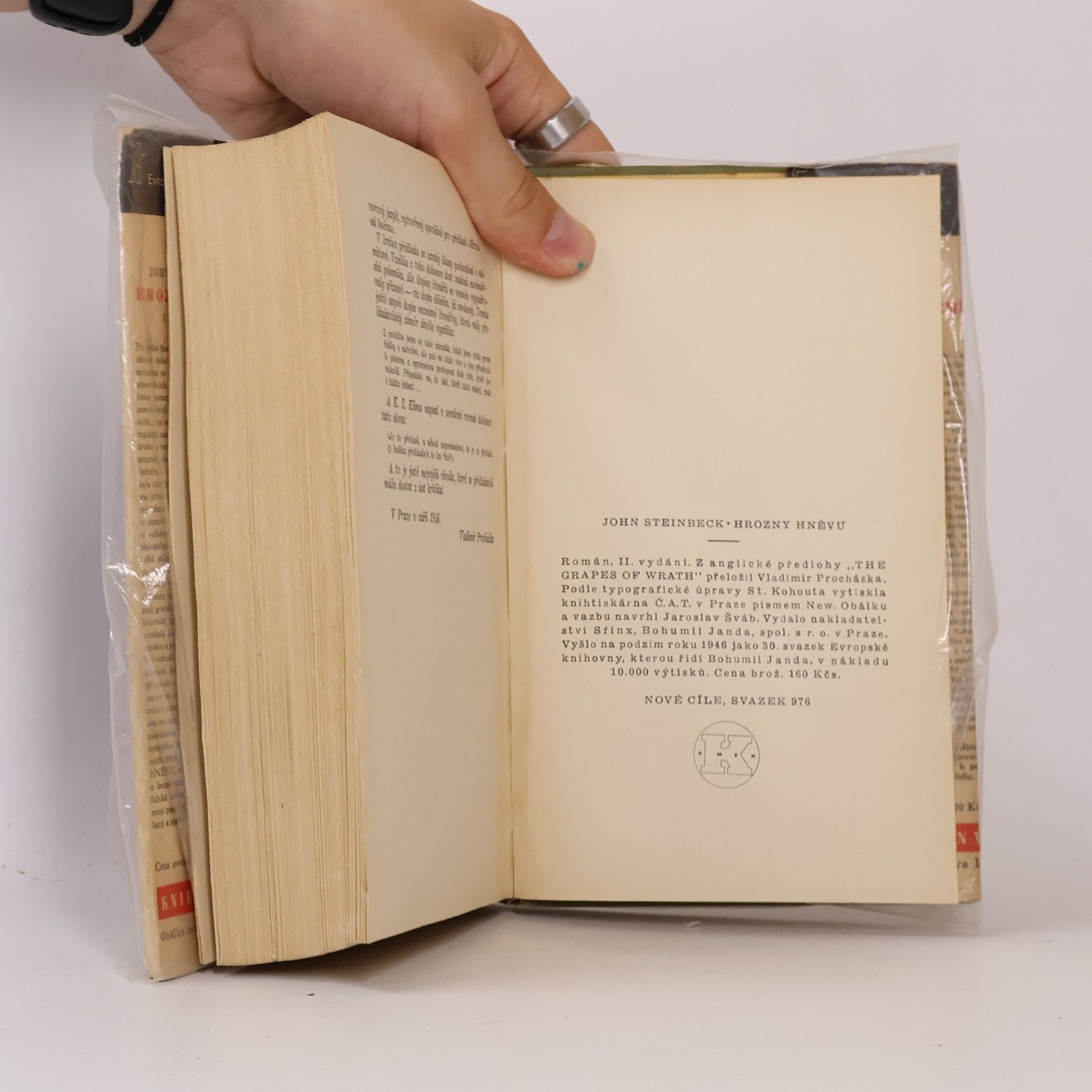 John Steinbeck Hrozny hněvu