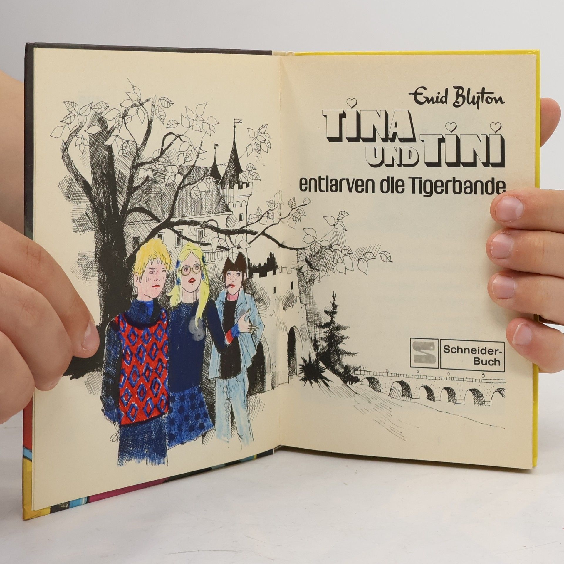 Enid Blyton Tina und Tini entlarven die Tigerbande