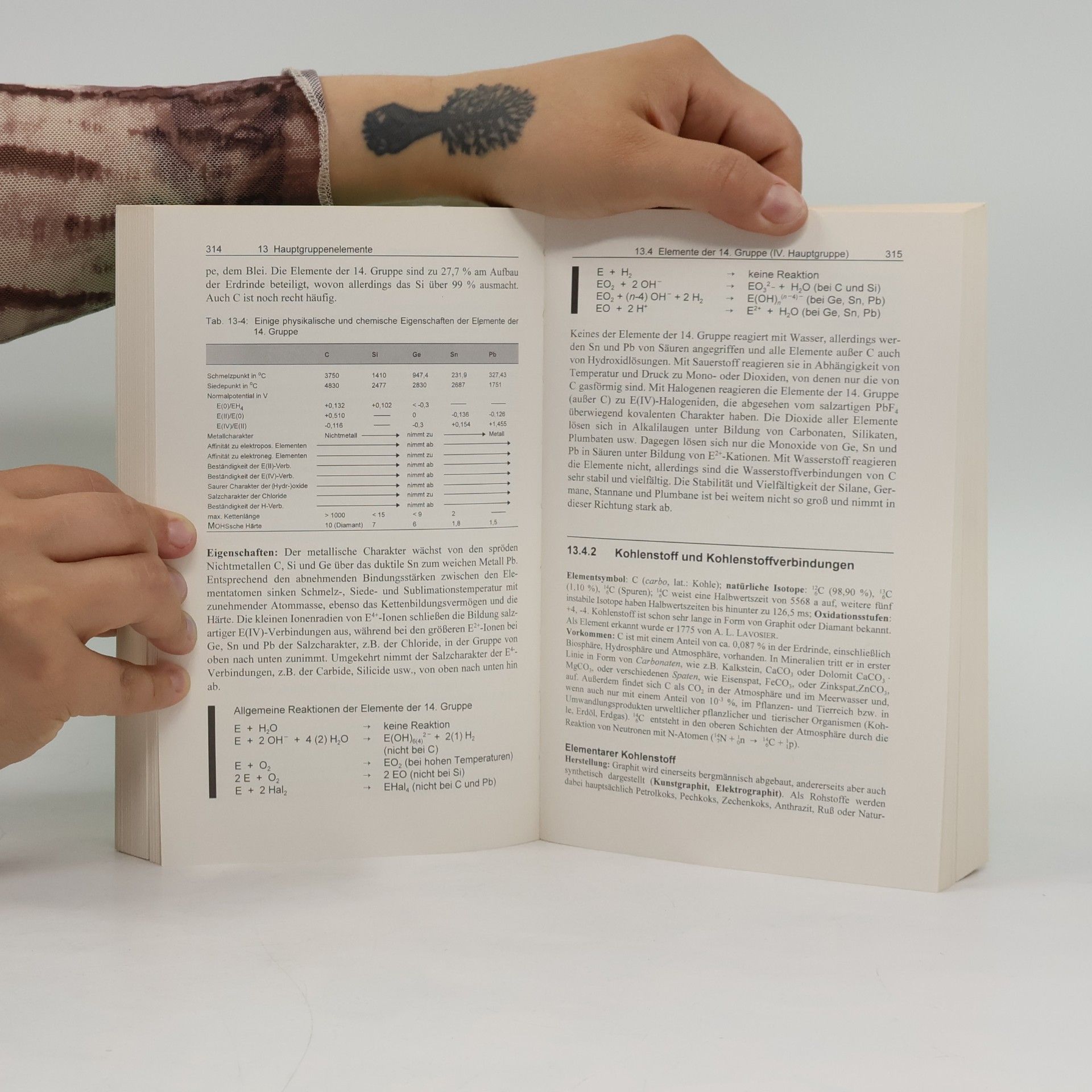 Karl Schwister Taschenbuch der Chemie