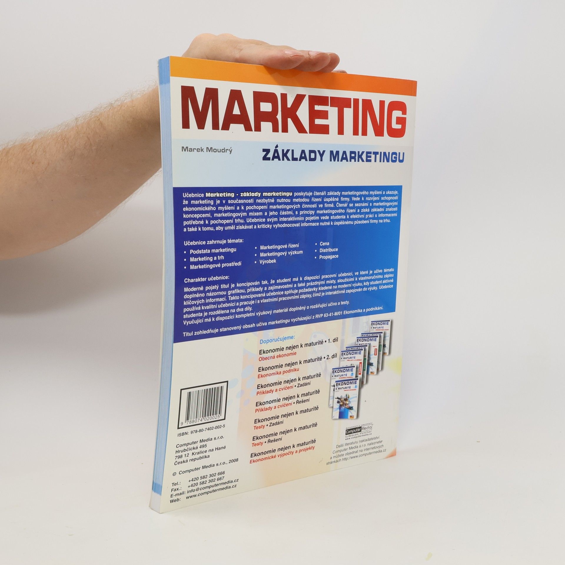 Marek Moudrý Marketing - Základy marketingu - Učebnice učitele