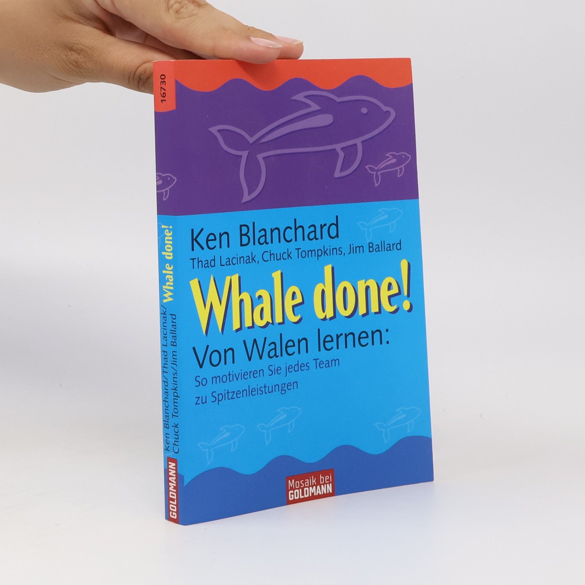 Kenneth Blanchard Whale done!
