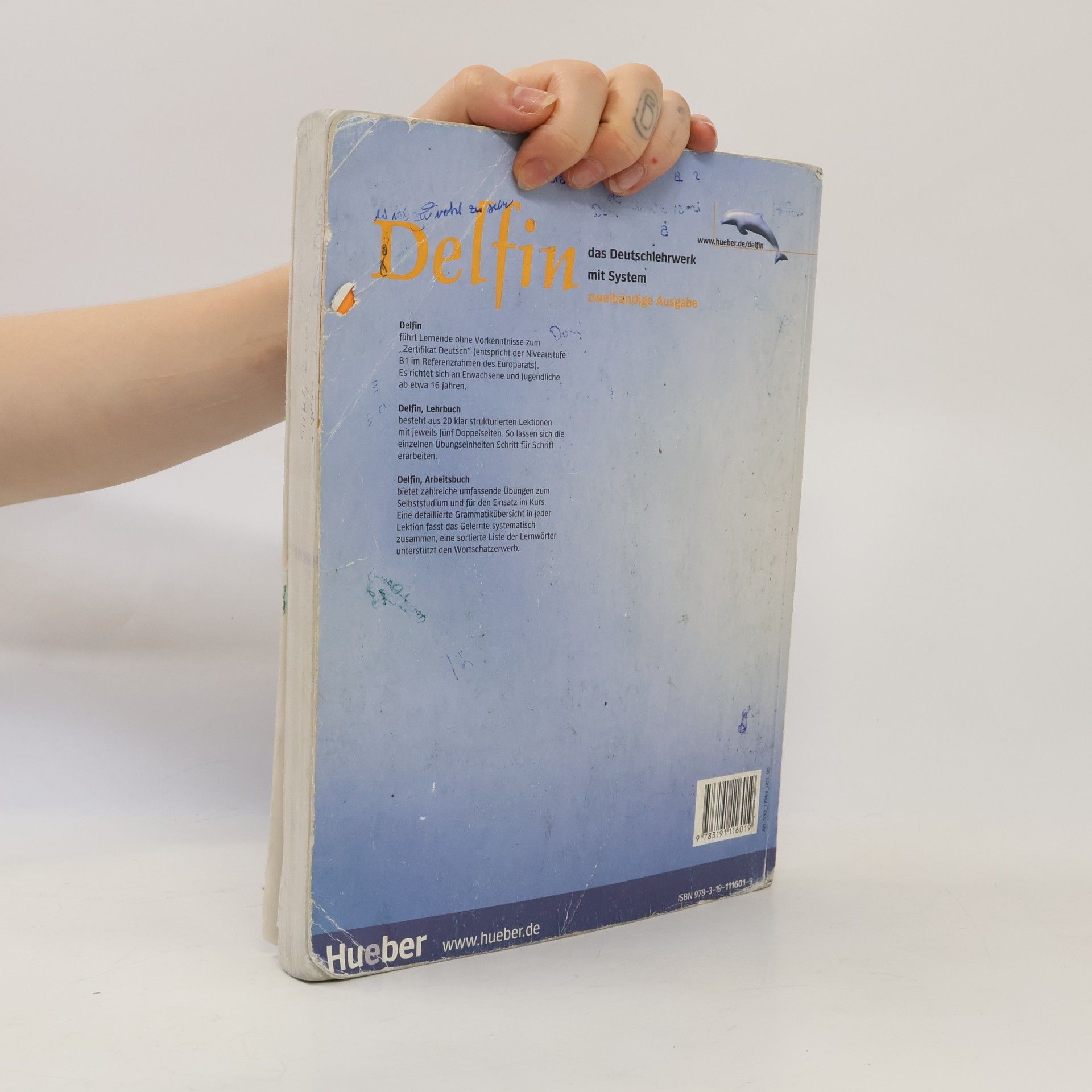 Hartmut Aufderstrasse Delfin 1: Arbeitsbuch: Lektionen 1-10 Teil 1