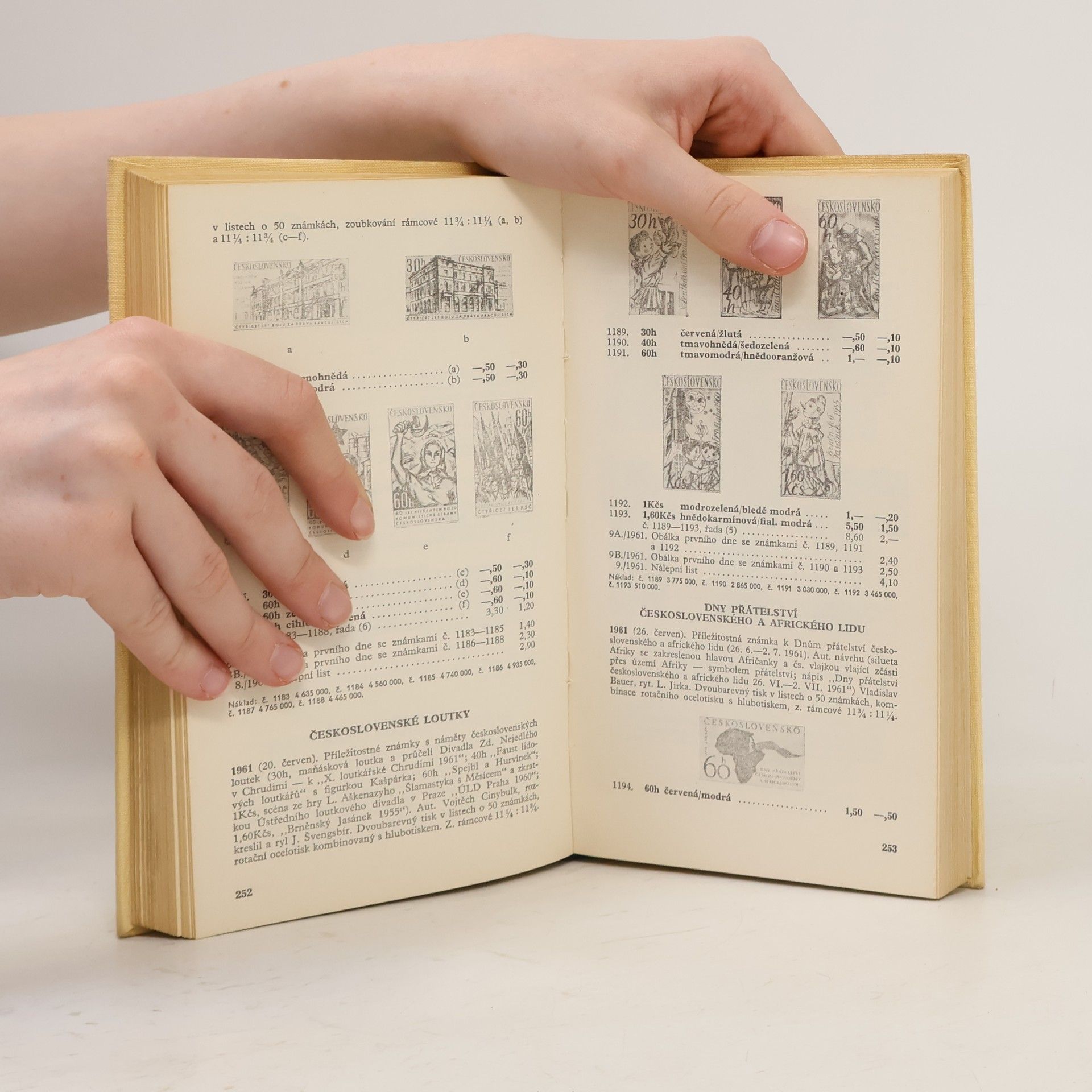 Various authors Československo. Katalog známek 1973