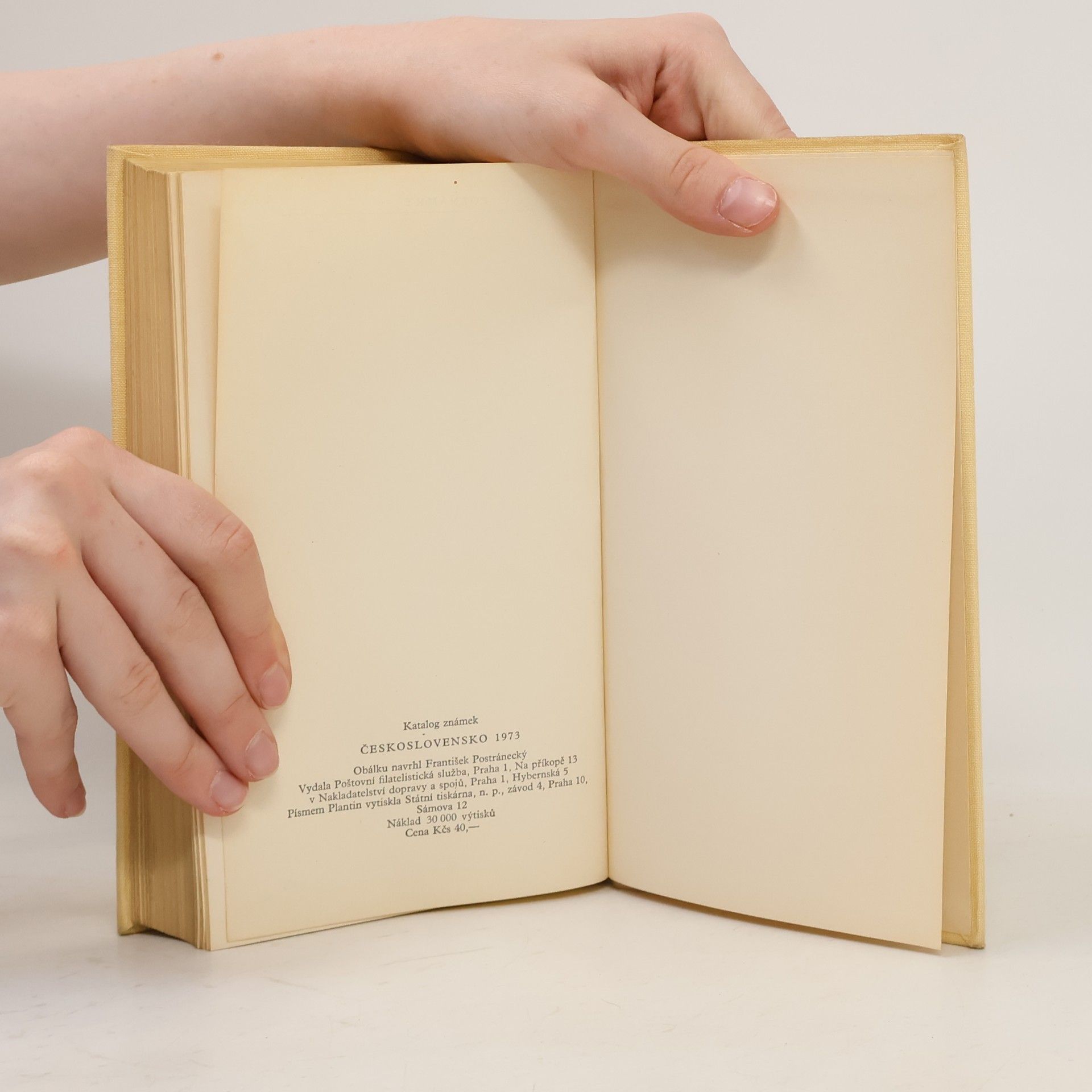 Various authors Československo. Katalog známek 1973