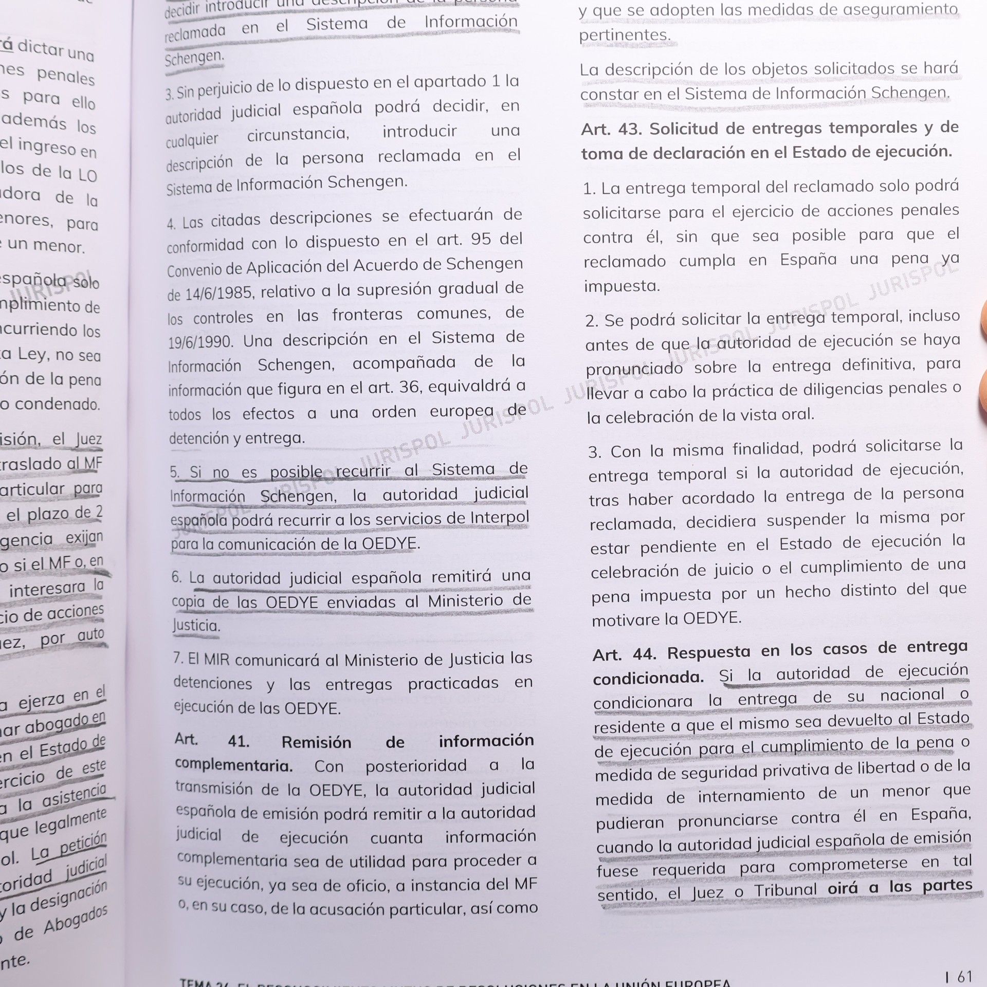 Fco. José Rius Diego Inspector de Policía: Ciencias Jurídicas 3