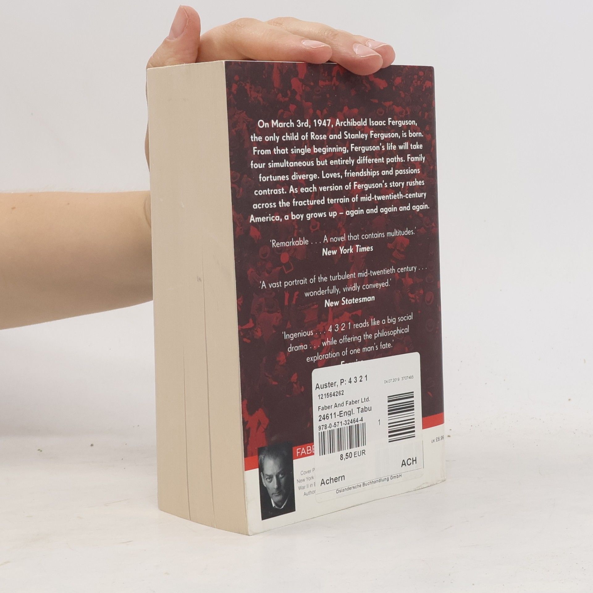 Paul Auster 4 3 2 1