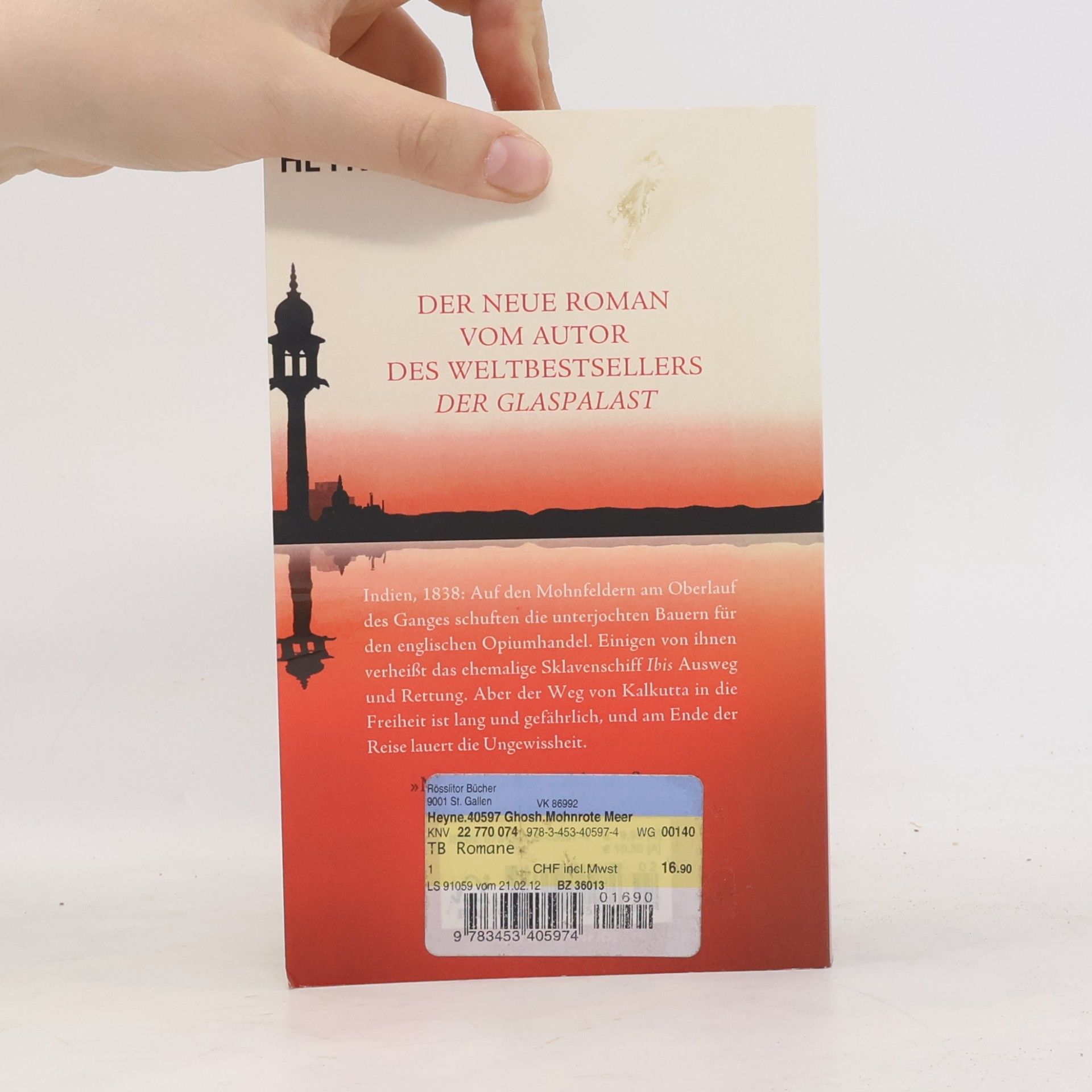 Amitav Ghosh Das mohnrote Meer