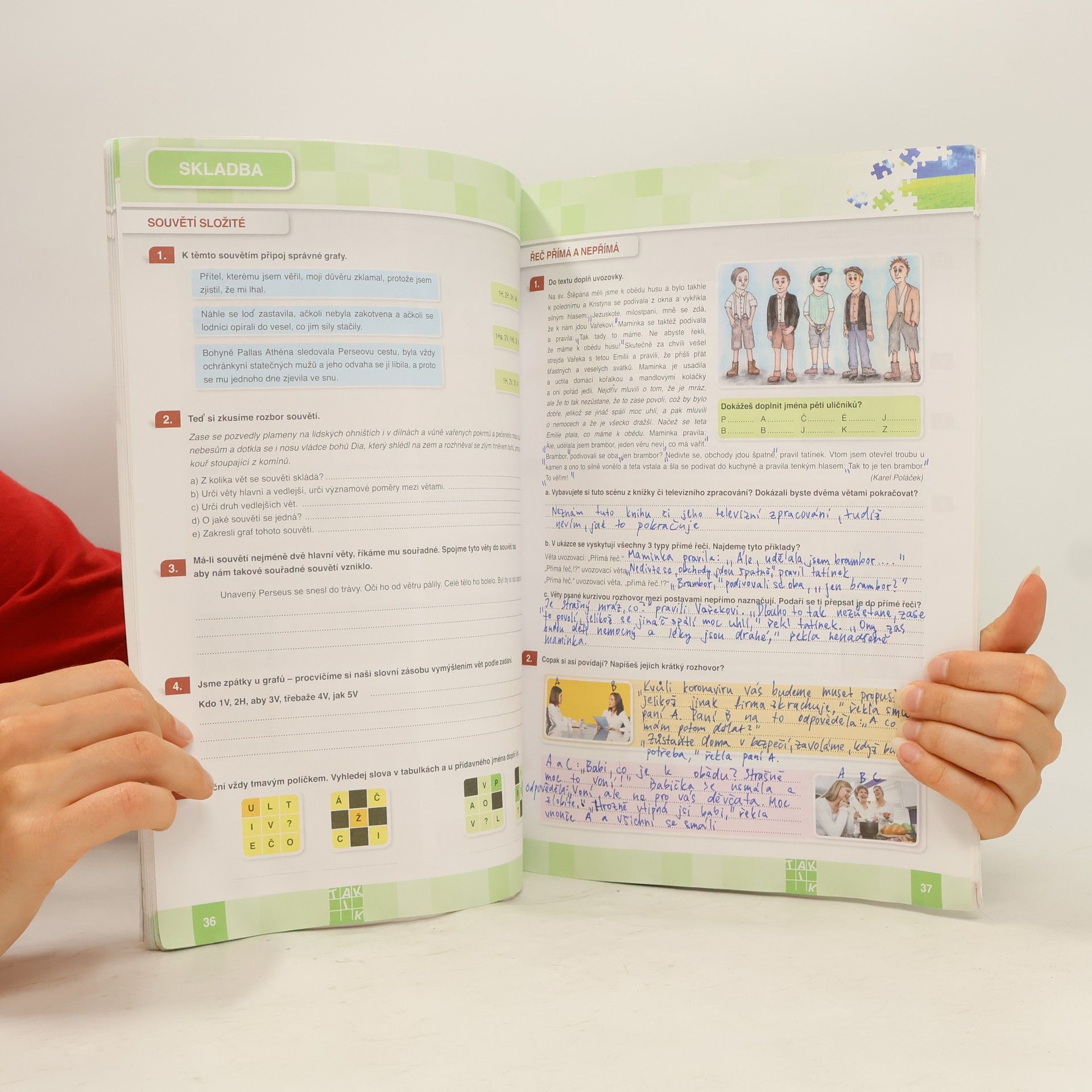 Autores varios Hravá čeština 9 : pracovní sešit pro 9. ročník ZŠ a víceletá gymnázia : v souladu s RVP