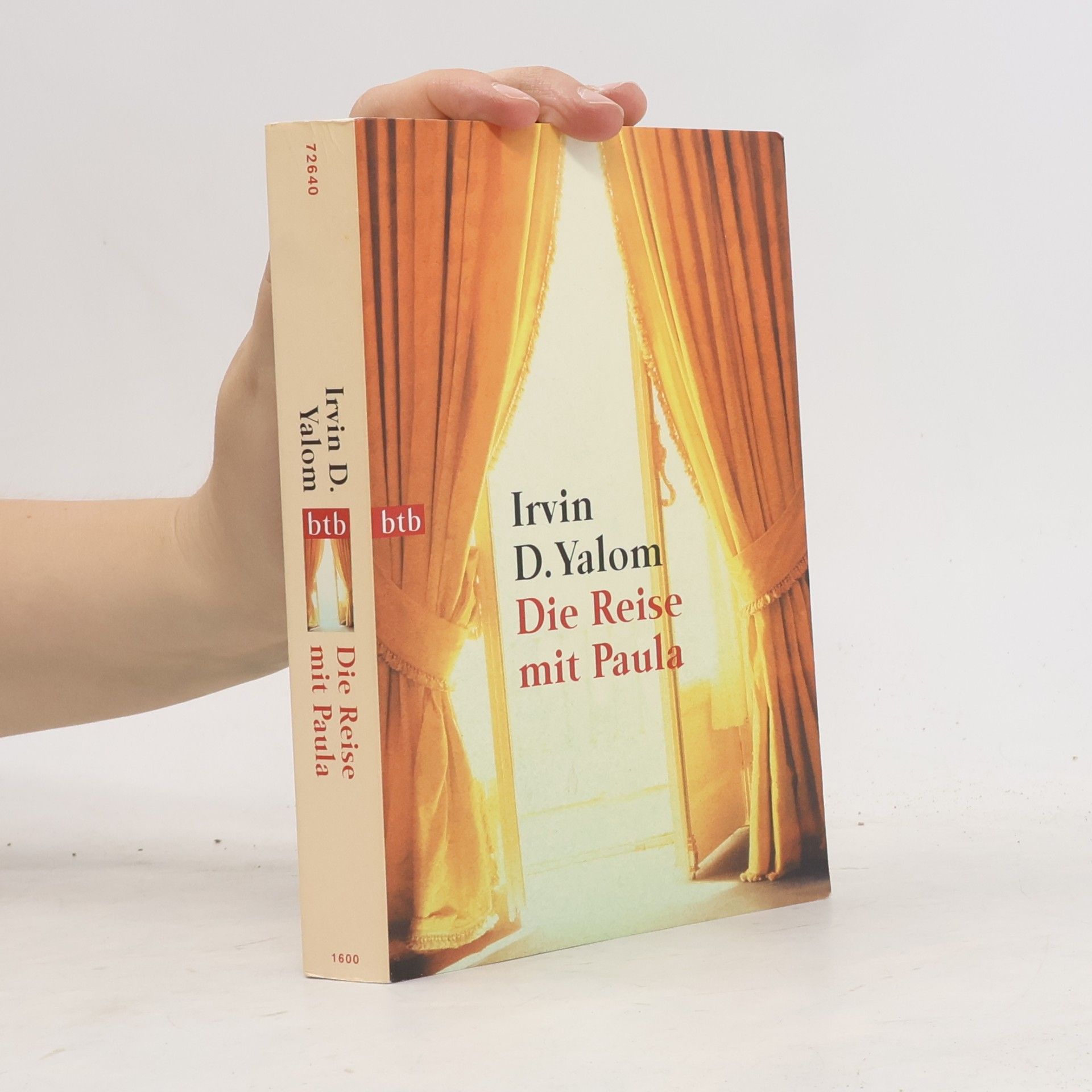 Irvin Yalom Die Reise mit Paula