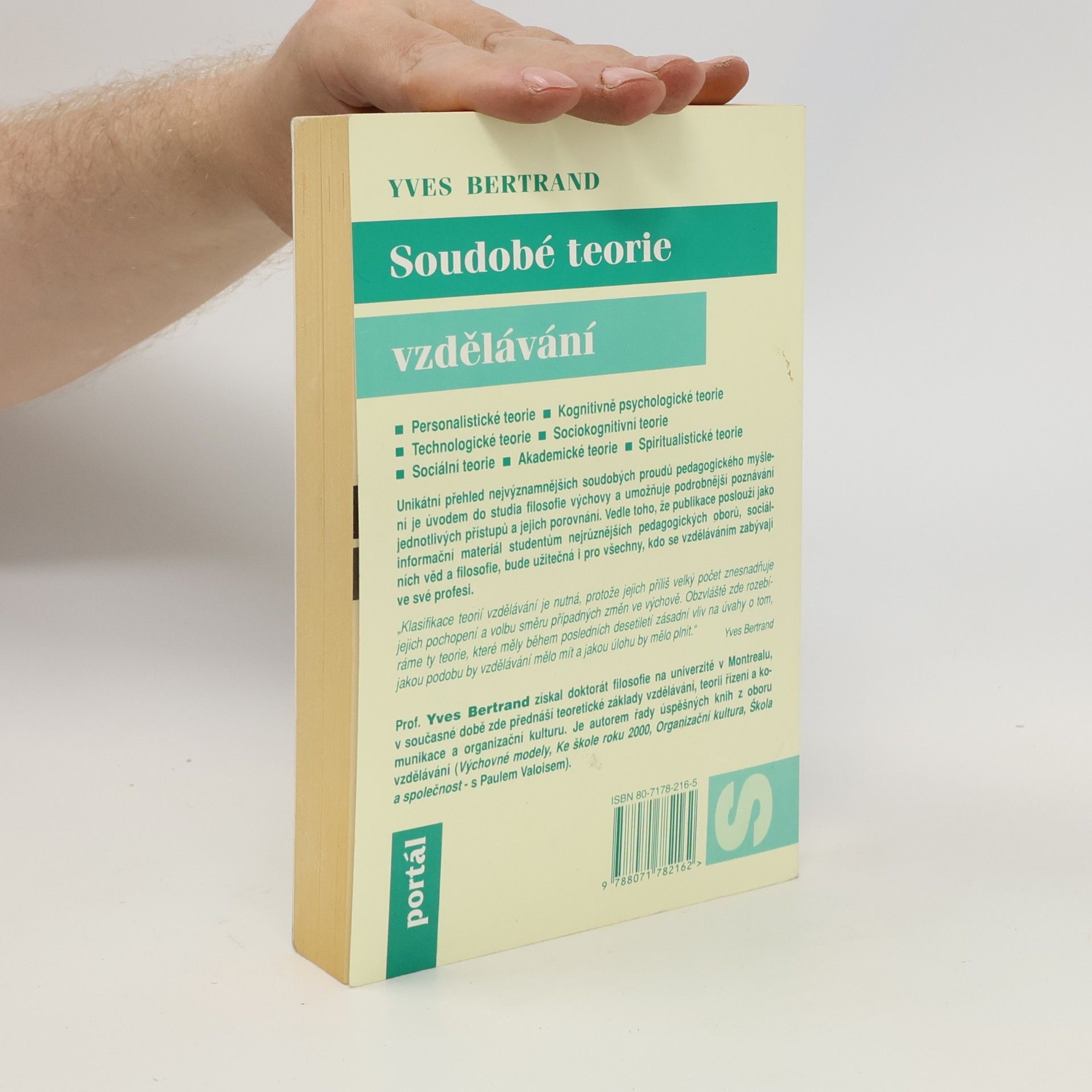 Yves Bertrand Soudobá teorie vzdělávání