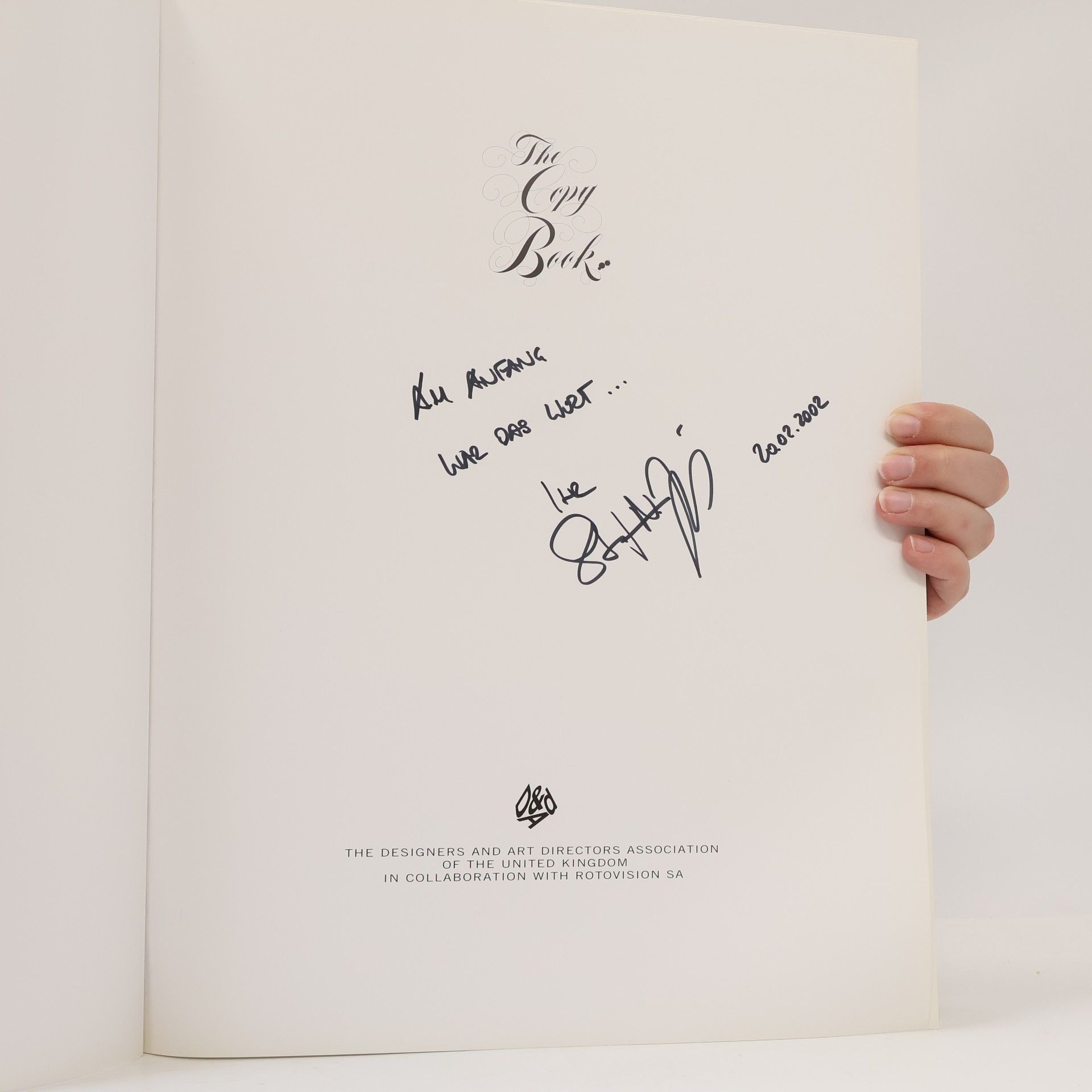 British Design & Art Direction (Association) The Copy Book