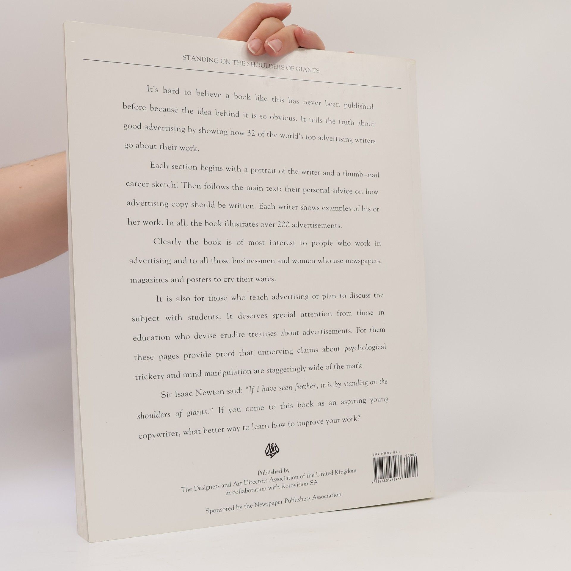 British Design & Art Direction (Association) The Copy Book