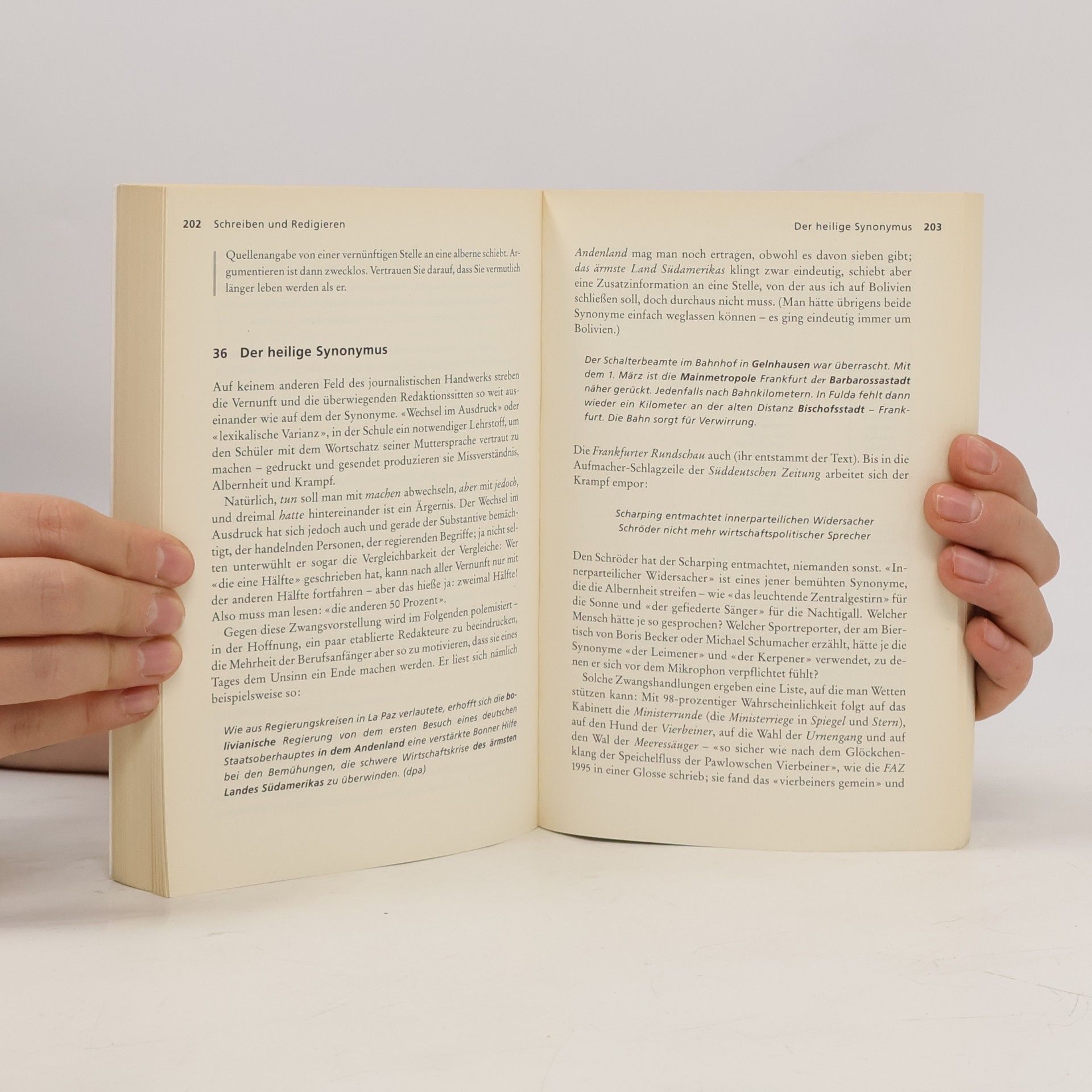Wolf Schneider Das neue Handbuch des Journalismus