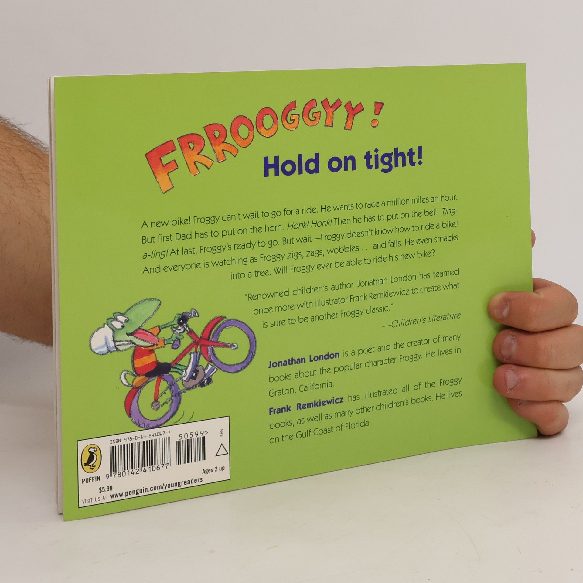 Jonathan London Froggy Rides a Bike